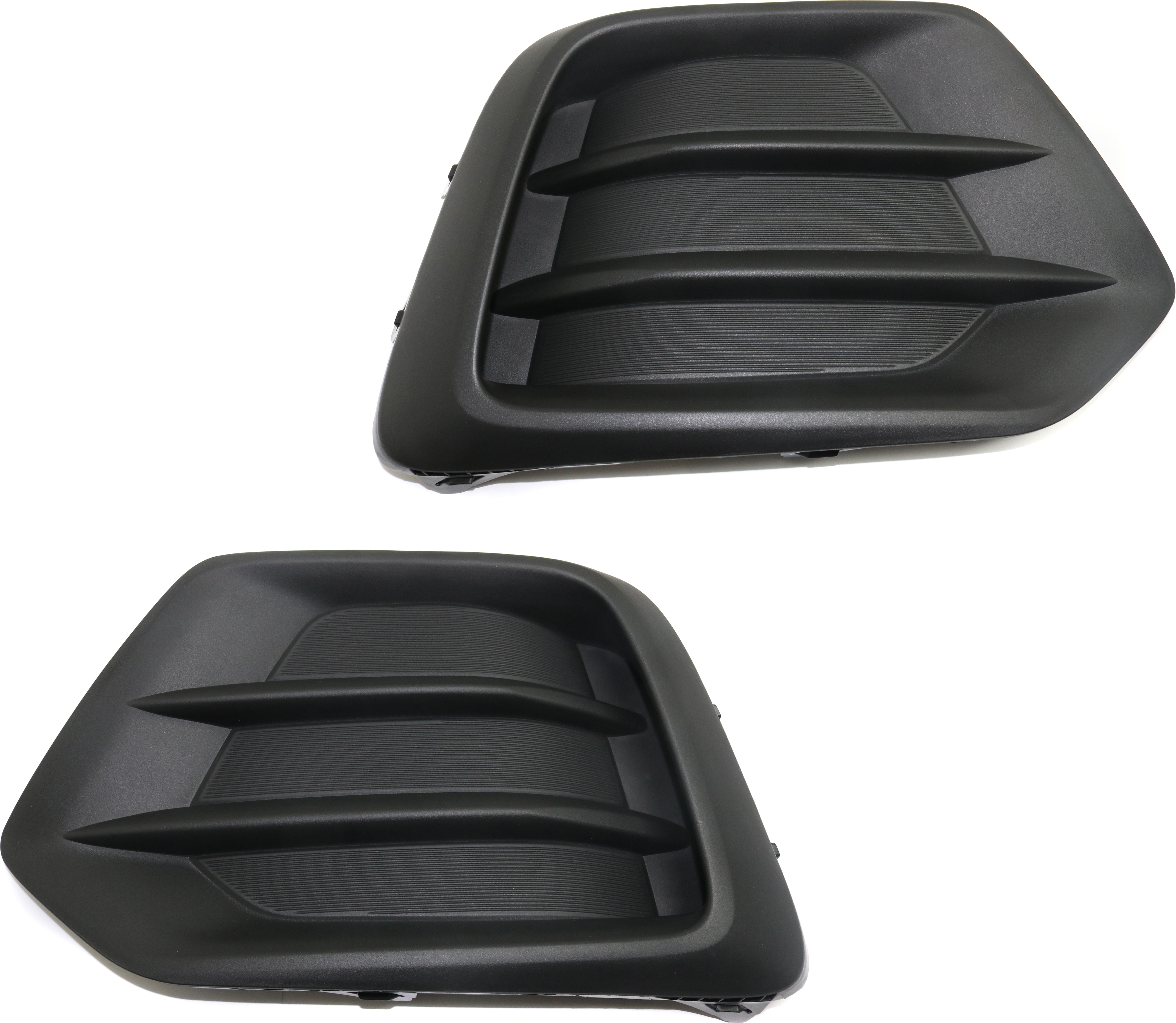 AM TRAX 17-22 FRONT FOG LAMP COVER RH AND LH Textured Black Outer Grille SKU SET RC10860009 Partslink GM1039226 GM1038226 OEM 42537708-42537707