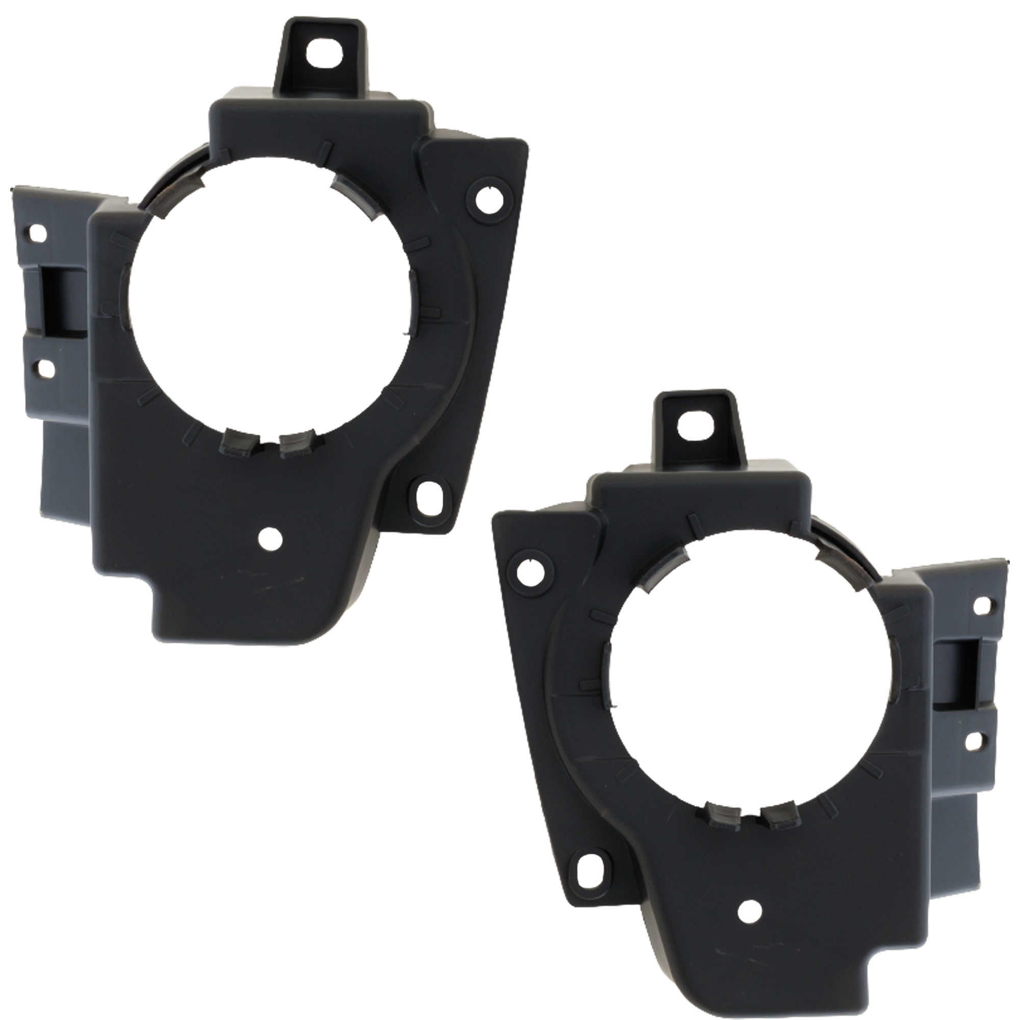 AM 300-15-23 FOG LAMP BRACKET RH AND LH w o SRT 8 Models SKU SET RC11050003 Partslink CH2603102 CH2602102 OEM 68232196AB 68232197AB