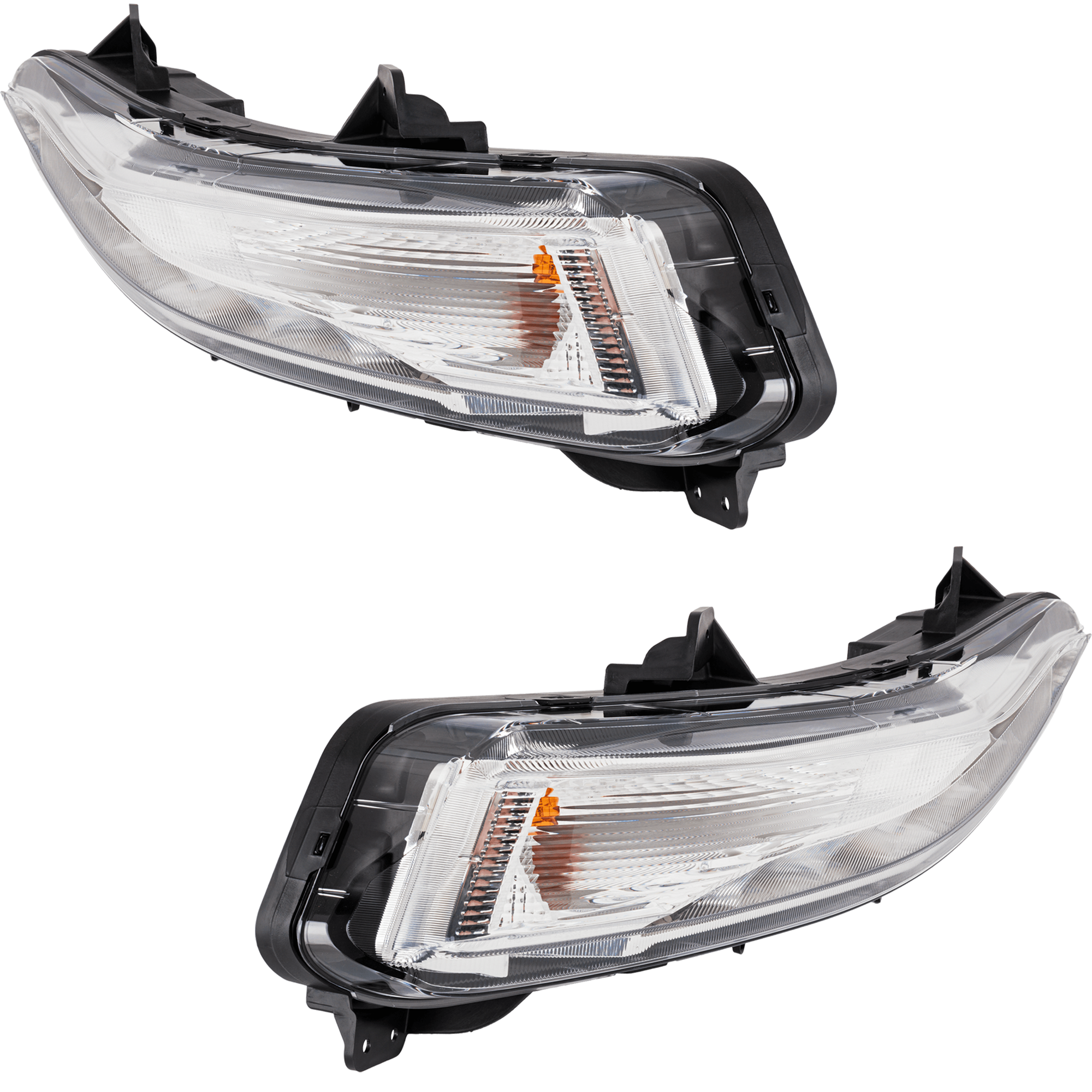 AM MALIBU 19-24 DRIVING LAMP RH AND LH Assembly LED Daytime Running Light CAPA SKU SET RC11150017AQ Partslink GM2562117C GM2563117C OEM 84843549-84843550