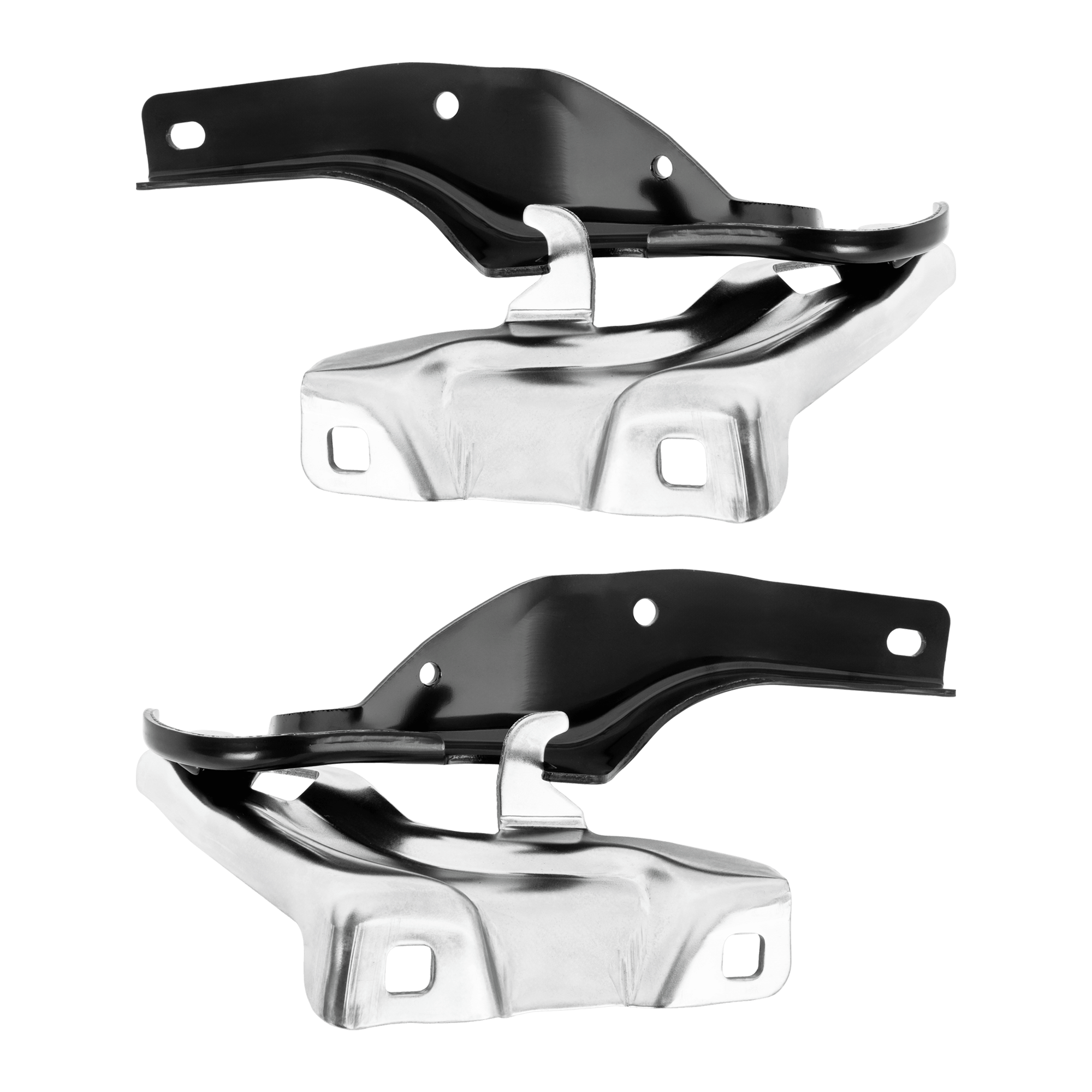 AM SRX 10-16 HOOD HINGE RH AND LH Steel SKU SET RC13030025 Partslink GM1236224 GM1236225 OEM 15884430-15884431
