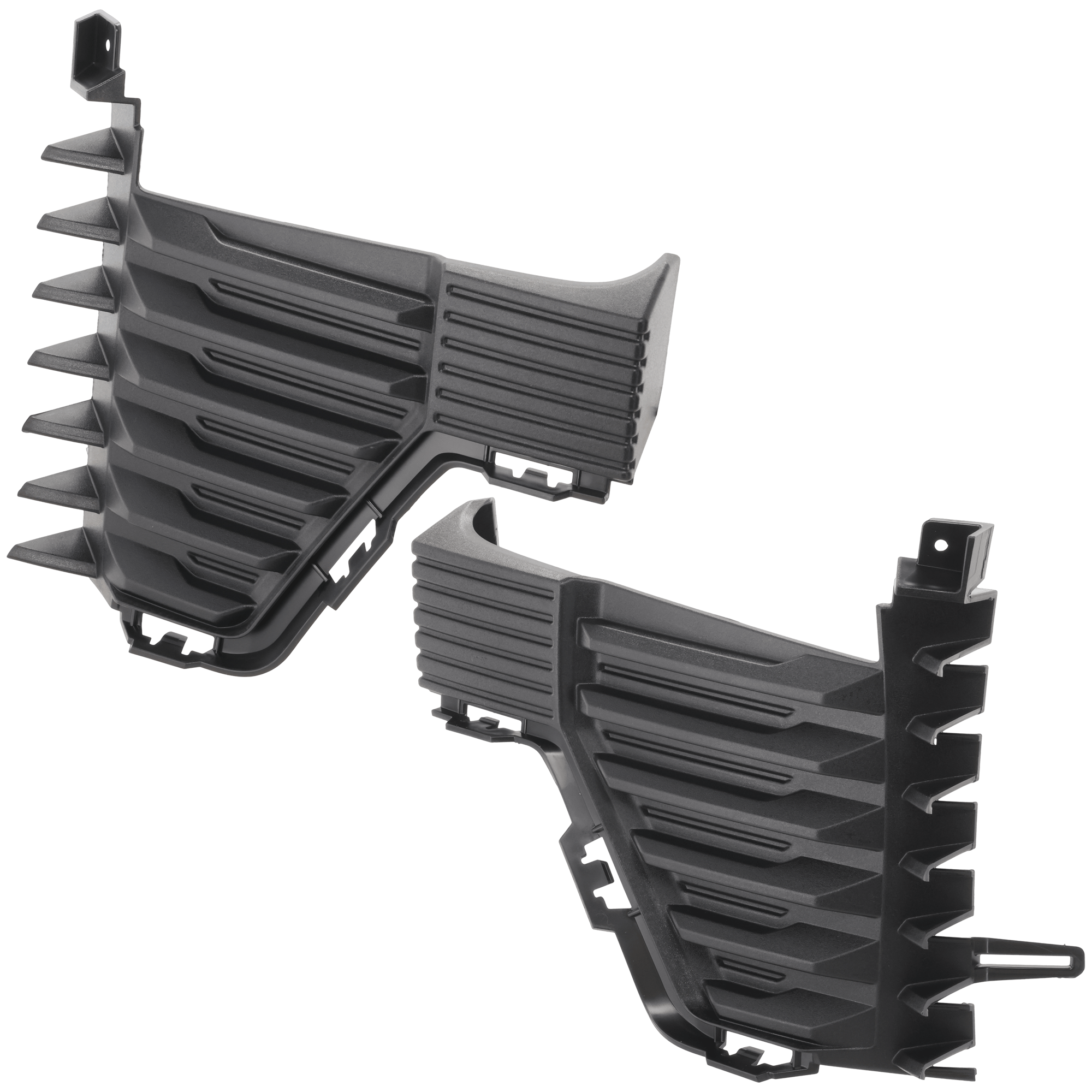 AM SILVERADO 1500-22-23 FRONT BUMPER AIR INTAKE DUCT RH AND LH LT LT Trail Boss Models SKU SET RC16230005 Partslink GM1038292 GM1039292 OEM 85594105-85594106