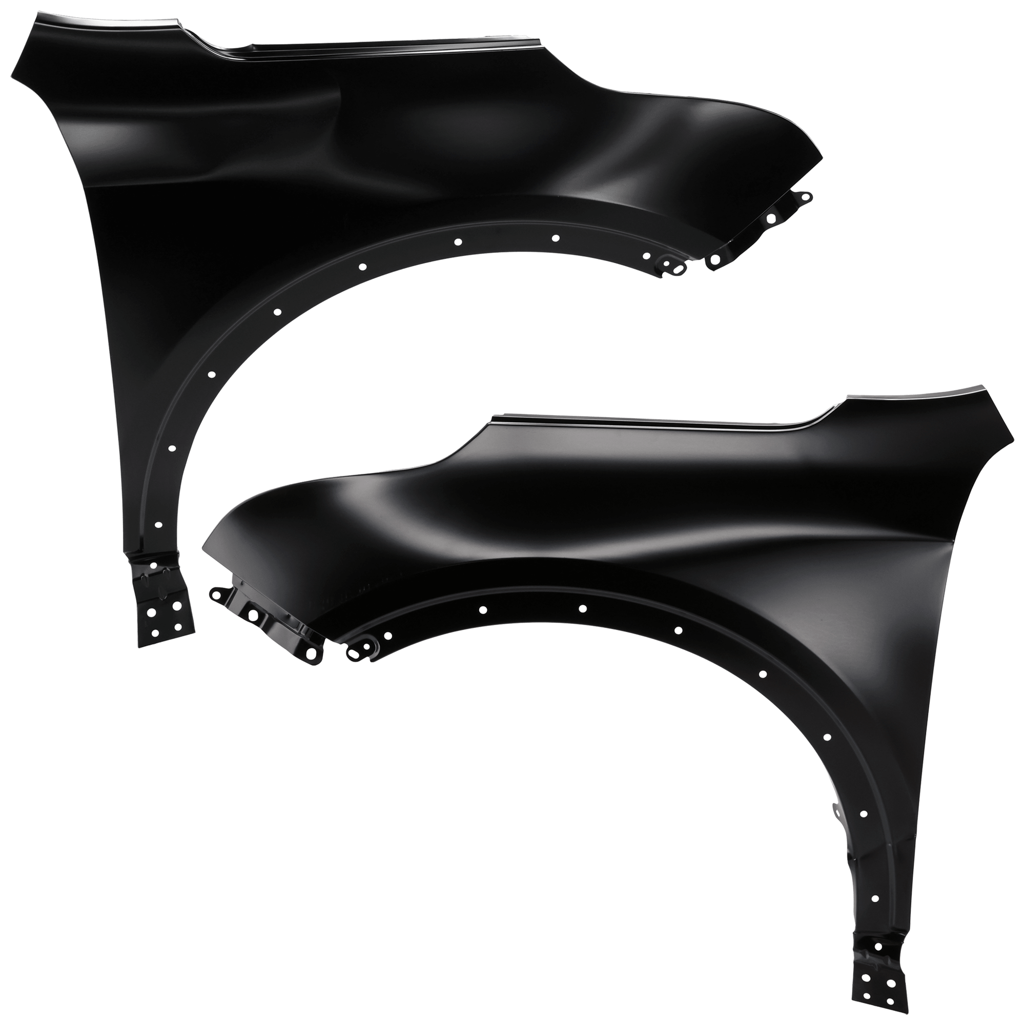 AM XT4-19-23 FRONT FENDER RH AND LH Steel Primed SKU SET RC22010039 Partslink GM1240412 GM1241412 OEM 84216122-84216123
