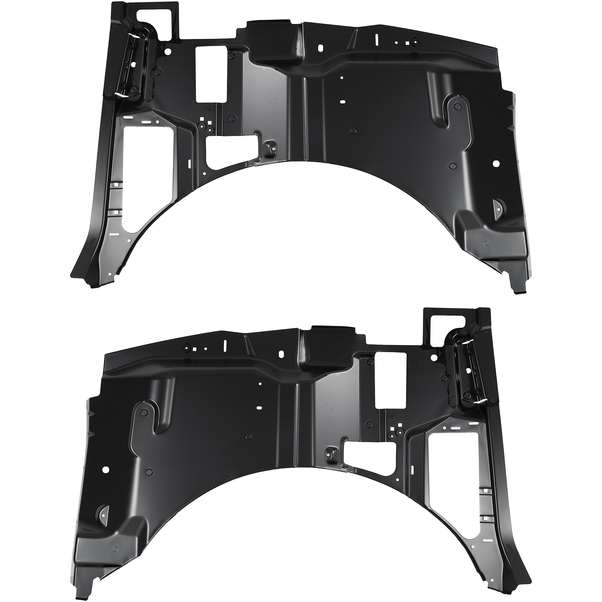 AM EXPRESS SAVANA 03-23 INNER FENDER RH AND LH CAPA SKU SET RC22090003Q Partslink GM1248303C GM1249303C OEM 19356376-19416594