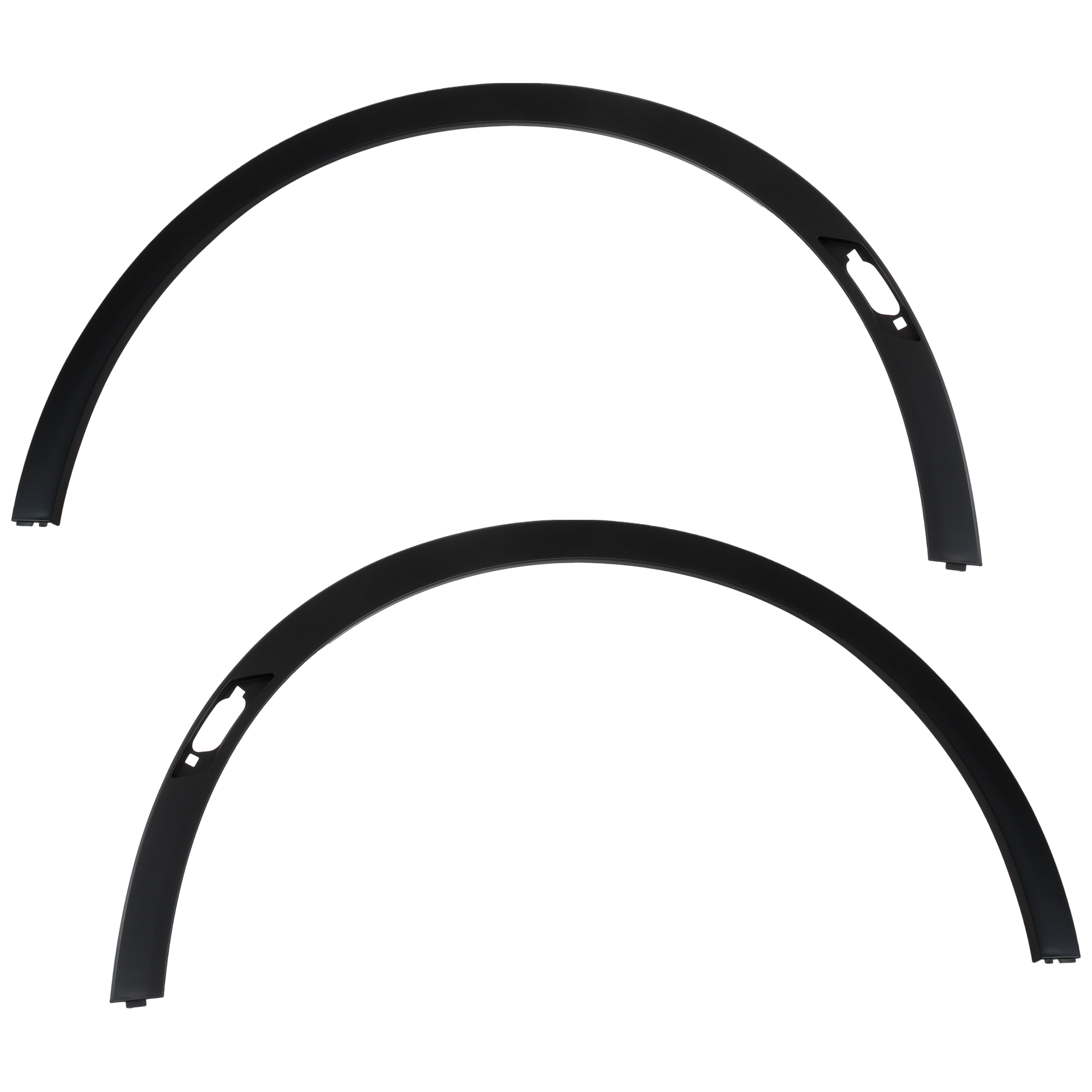 AM XT5-17-23 FRONT WHEEL OPENING MOLDING RH AND LH Primed CAPA SKU SET RC22130013Q Partslink GM1291263C GM1290263C OEM 84096070-84096067