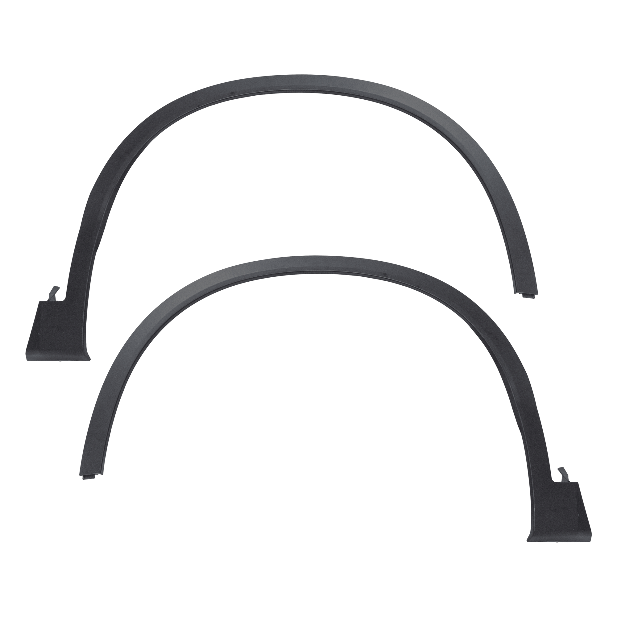 AM XT6-20-24 FRONT WHEEL OPENING MOLDING RH AND LH Primed Plastic SKU SET RC22130015 Partslink GM1290264 GM1291264 OEM 84764028-84764040