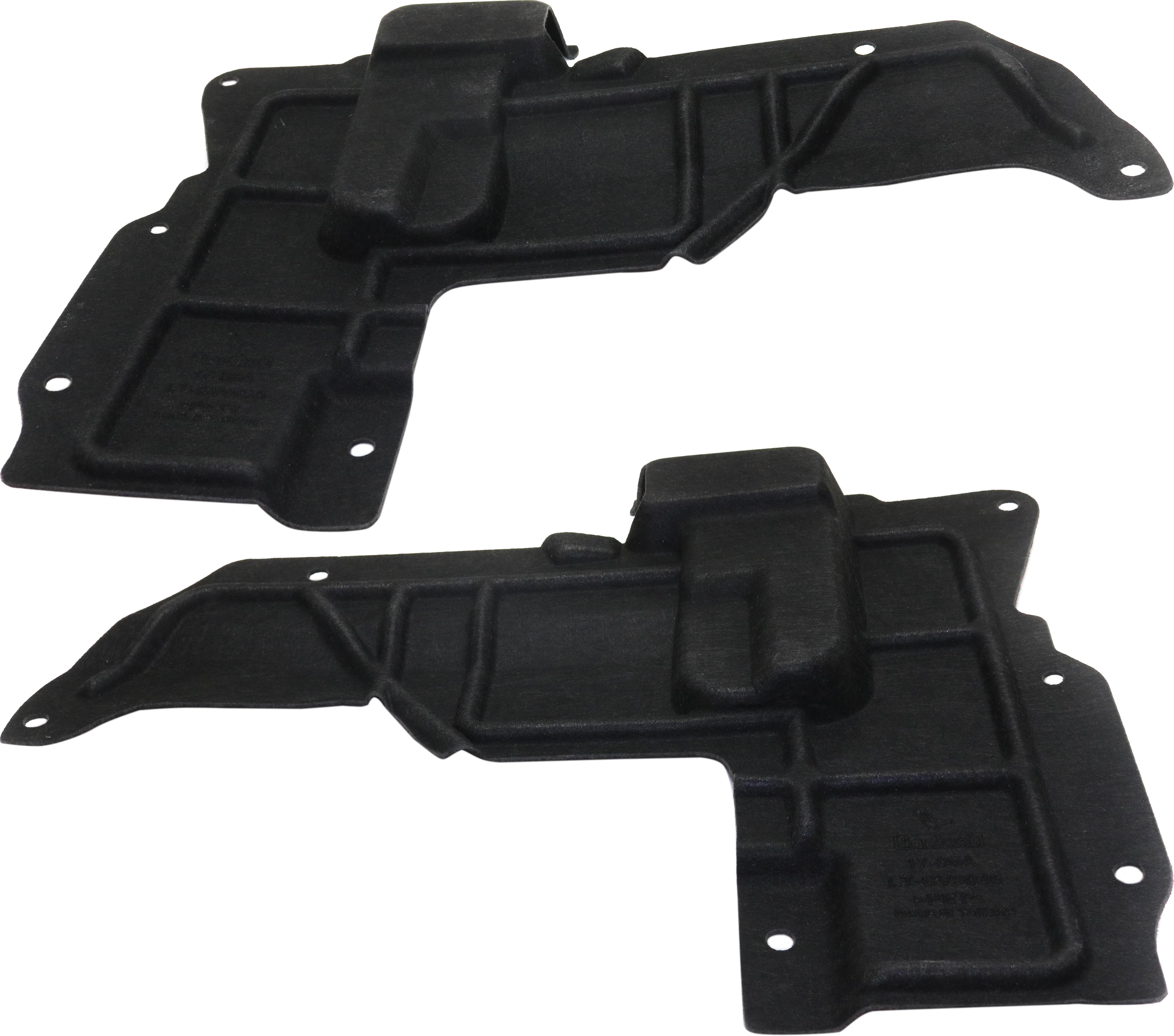 AM CTS V 16-19-22-22 CAMARO 16-24 FRONT FENDER LINER RH AND LH Front Wheelhouse Splash Shield CTS 5 V Blackwing Model SKU SET RC22210005 Partslink GM1250163 GM1251163 OEM 23164449-23164448