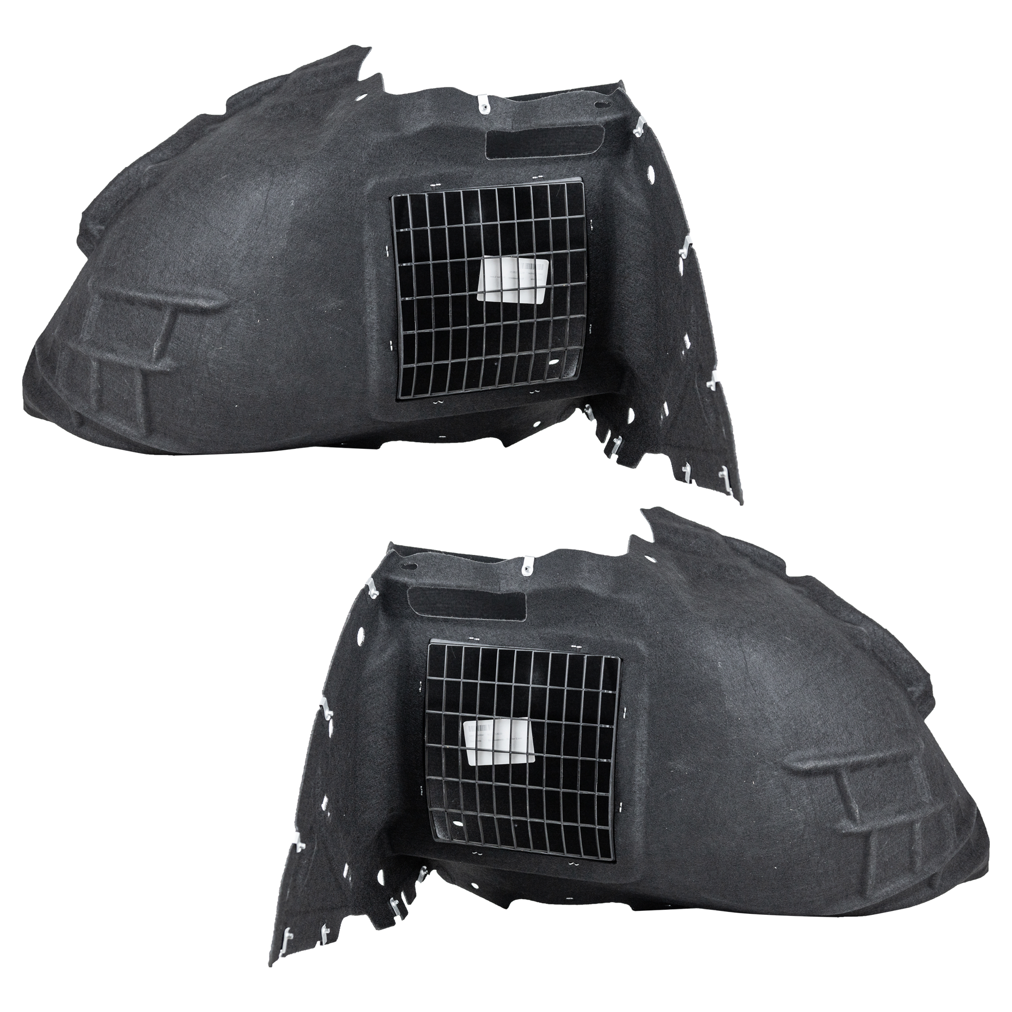 AM XT5-17-22 FRONT FENDER LINER RH AND LH Polyethylene terephthalate Thermo Form CAPA SKU SET RC22210019Q Partslink GM1249276C GM1248276C OEM 84182806-84182807