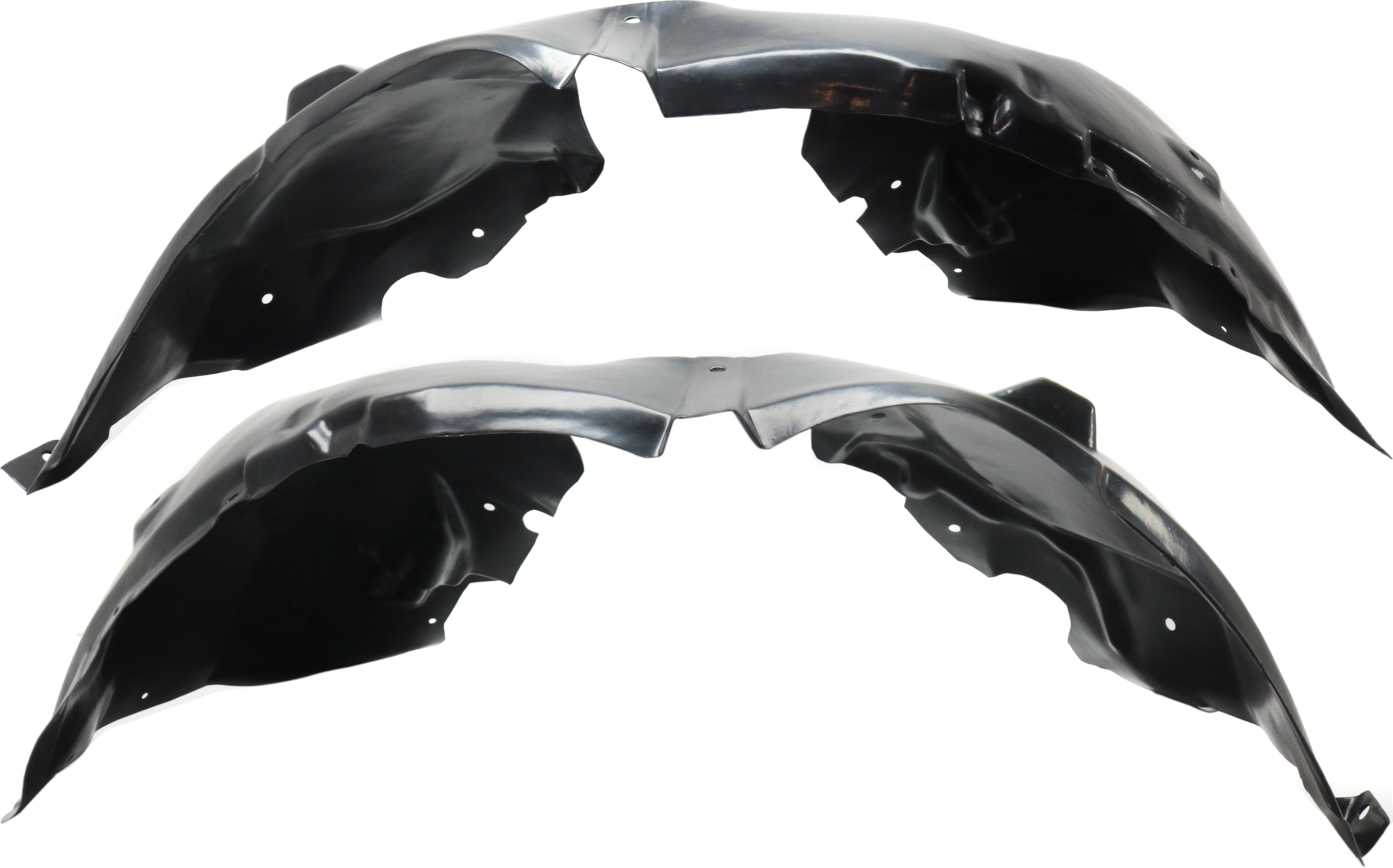 AM PACIFICA 17-24 VOYAGER 20-24 FRONT FENDER LINER RH AND LH Type 1 Vacuum Form SKU SET RC22210025 Partslink CH1248190 CH1249190 OEM 68477540AA PFM 68477541AA PFM