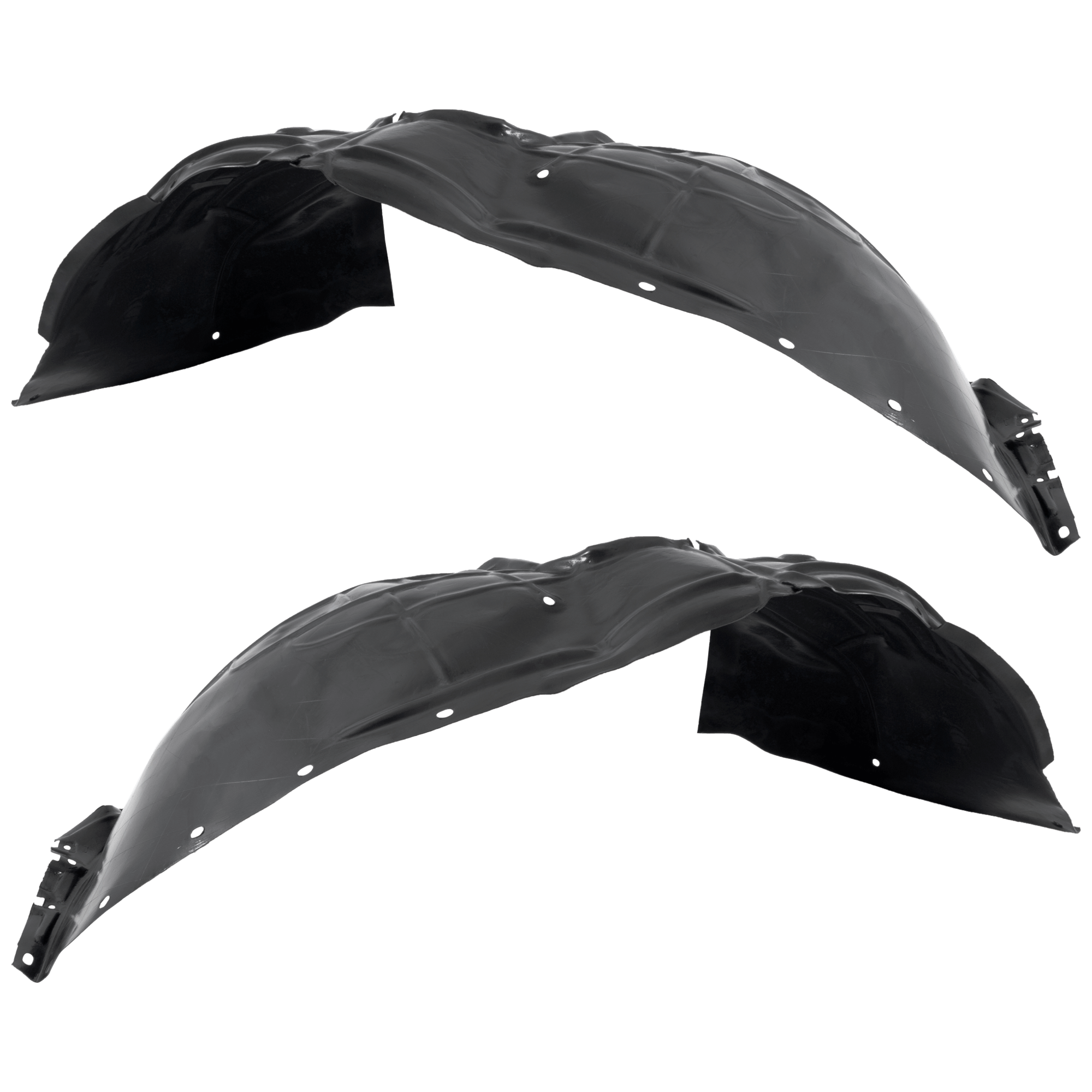 AM EQUINOX 18-24 FRONT FENDER LINER RH AND LH Inner CAPA SKU SET RC22210075Q Partslink GM1249278C GM1248278C OEM 84364223-84364222