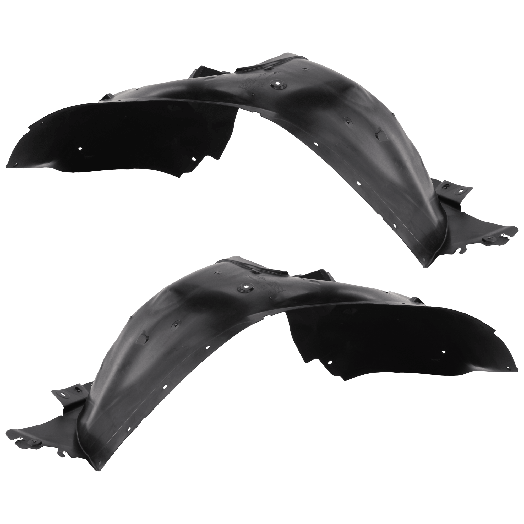 AM TRAILBLAZER 21-24 FRONT FENDER LINER RH AND LH Polyethylene SKU SET RC22210077 Partslink GM1249308 GM1248308 OEM 42761202-42761201