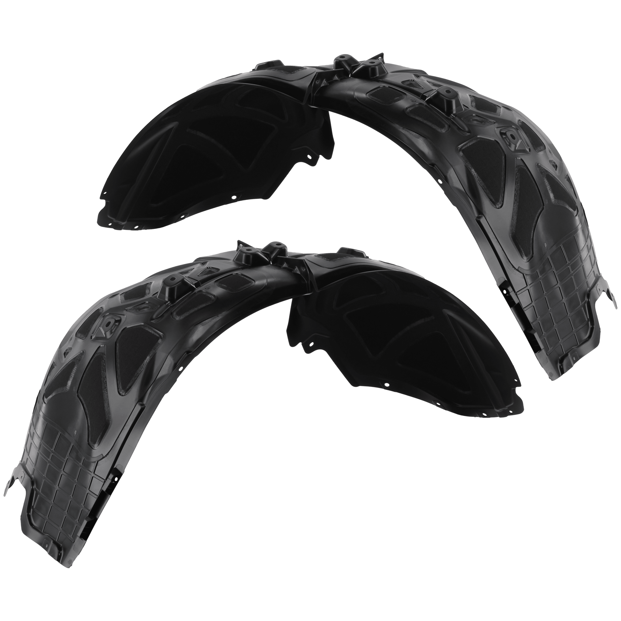 AM CHRYSLER 300-15-22 FRONT FENDER LINER RH AND LH Polypropylene+Polyethylene Injection Form CAPA SKU SET RC22210081Q Partslink CH1248185C CH1249185C OEM 68205932AF 68205932AH 68205933
