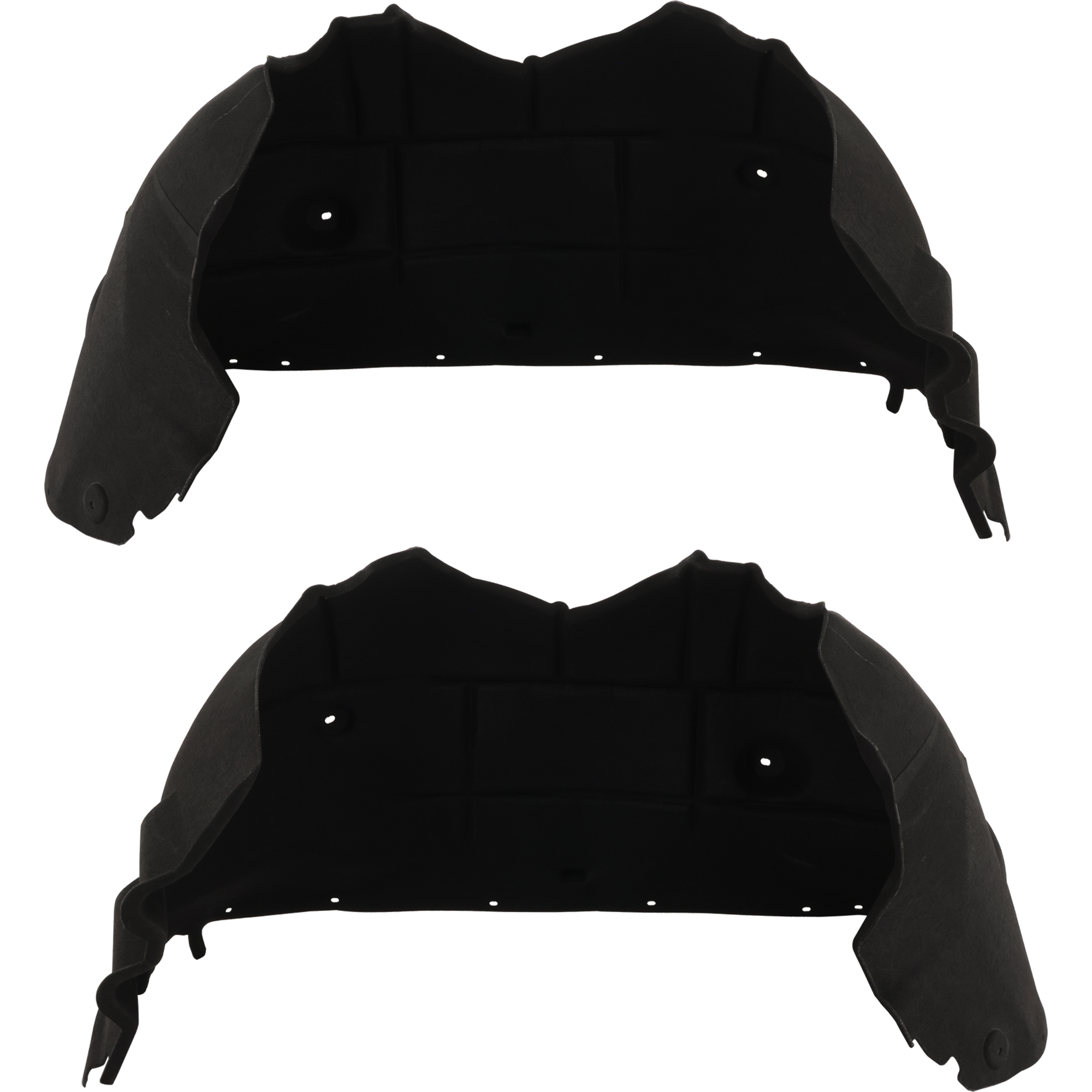 AM SILVERADO 1500-16-18 FRONT FENDER LINER RH AND LH Polyethylene Terephthalate Thermo Form Includes 19-19 Silverado 1500 LD SKU SET RC22210083 Partslink GM1248280 GM1249280 OEM 84082131-84082132