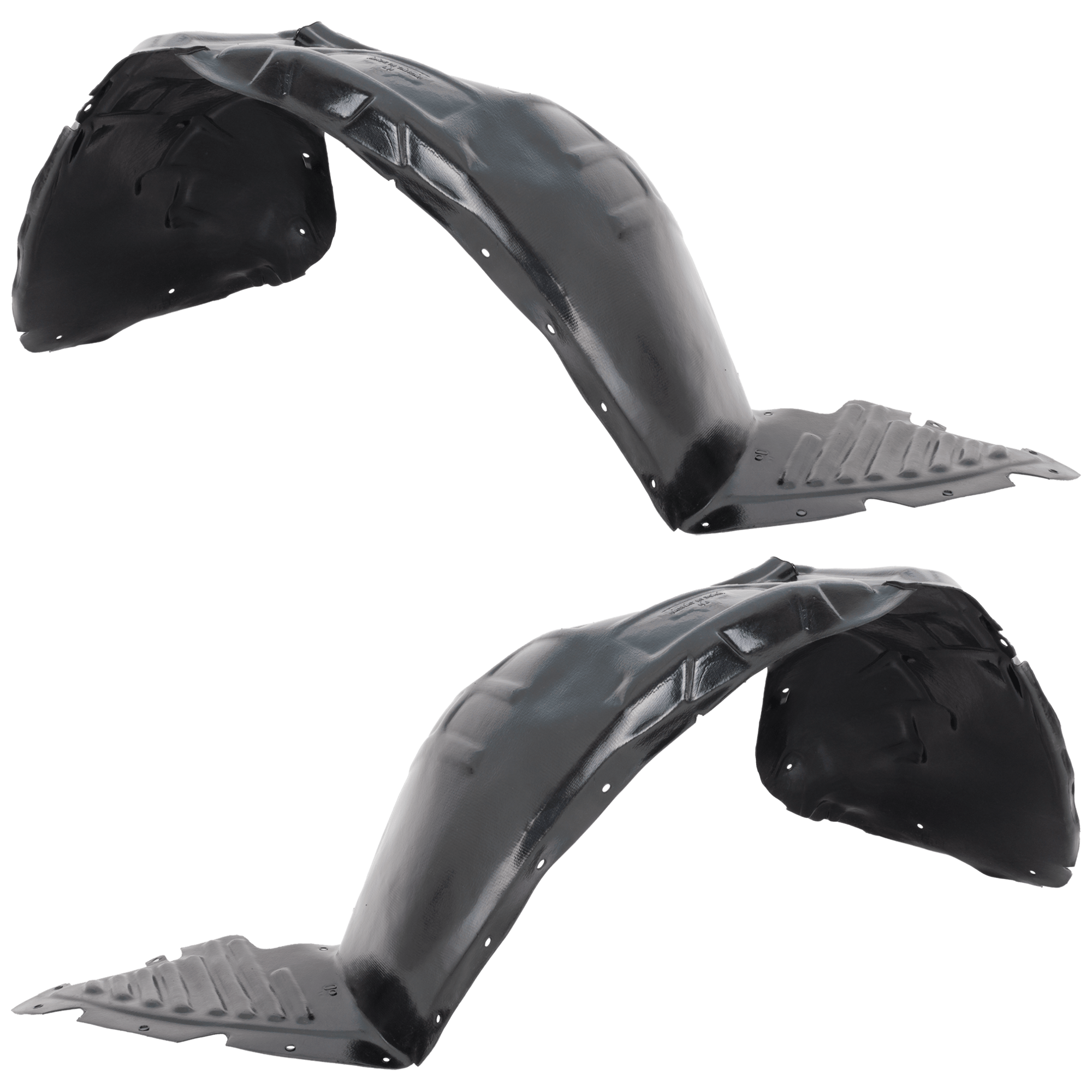 AM IMPALA 14-20 FRONT FENDER LINER RH AND LH Polyethylene Terephthalate Thermo Form CAPA SKU SET RC22210087Q Partslink GM1248267C GM1249267C OEM 84204441-84204442