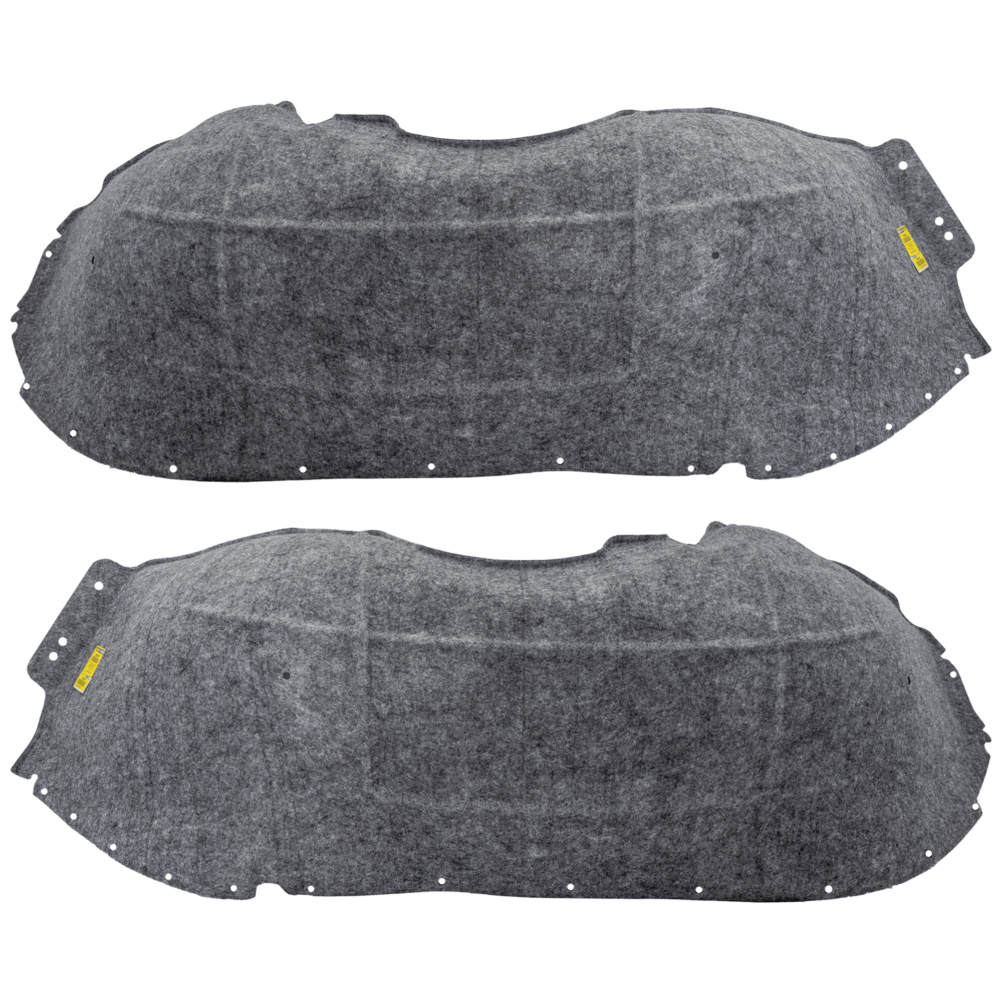 AM SUBURBAN TAHOE 15-20 FRONT FENDER LINER RH AND LH Polyethylene Terephthalate Thermo Form w o Off Road Pkg CAPA SKU SET RC22210089Q Partslink GM1248268C GM1249268C OEM 22806316-22806317