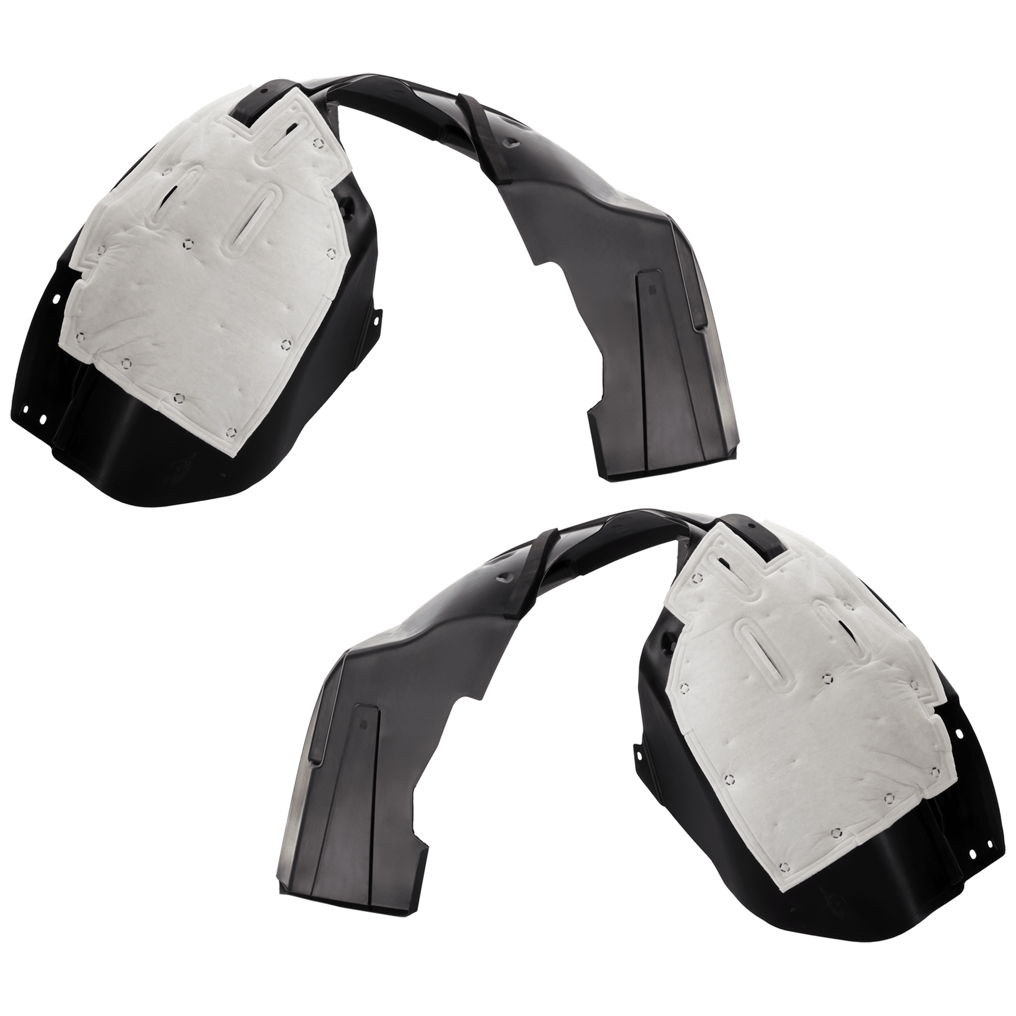 AM SRX 10-16 FRONT FENDER LINER RH AND LH Plastic Injection Form SKU SET RC22210095 Partslink GM1248225 GM1249225 OEM 22868772-22868774