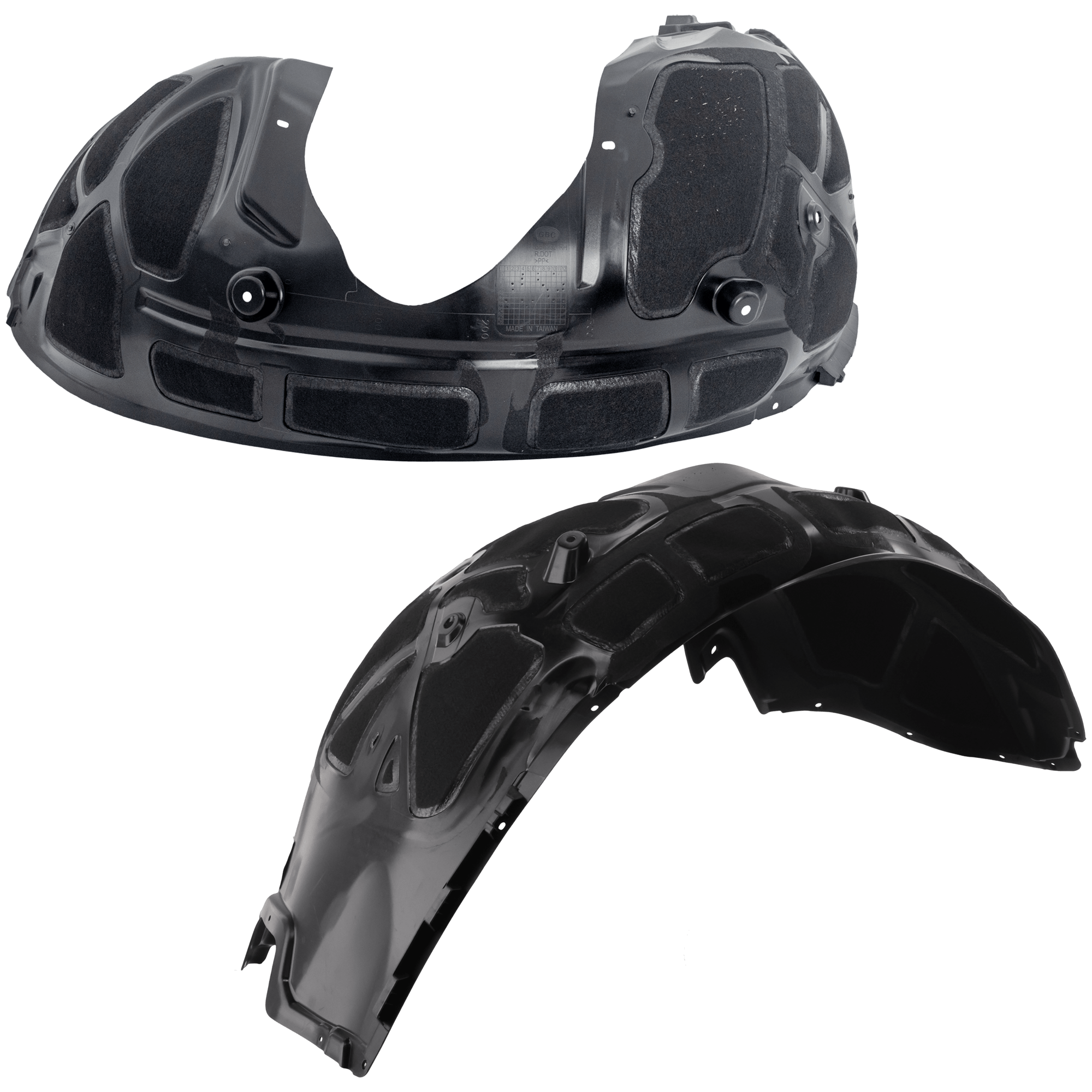 AM CHRYSLER 300-11-14 FRONT FENDER LINER RH AND LH Plastic Injection Form CAPA SKU SET RC22210099Q Partslink CH1248155C CH1249155C OEM 68084288AG 68084289AG