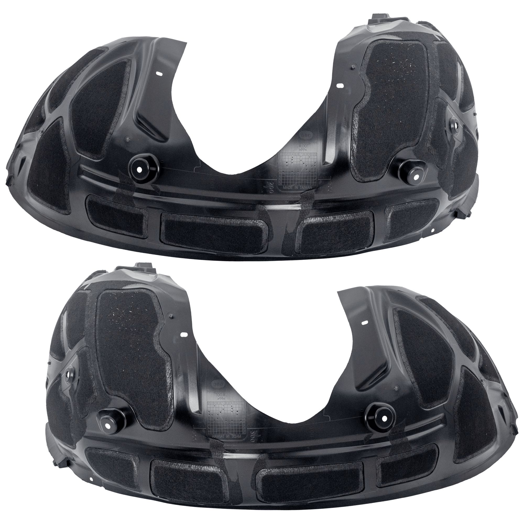 AM CHRYSLER 300-11-14 FRONT FENDER LINER RH AND LH Plastic Injection Form SKU SET RC22210099 Partslink CH1248155 CH1249155 OEM 68084288AG 68084289AG