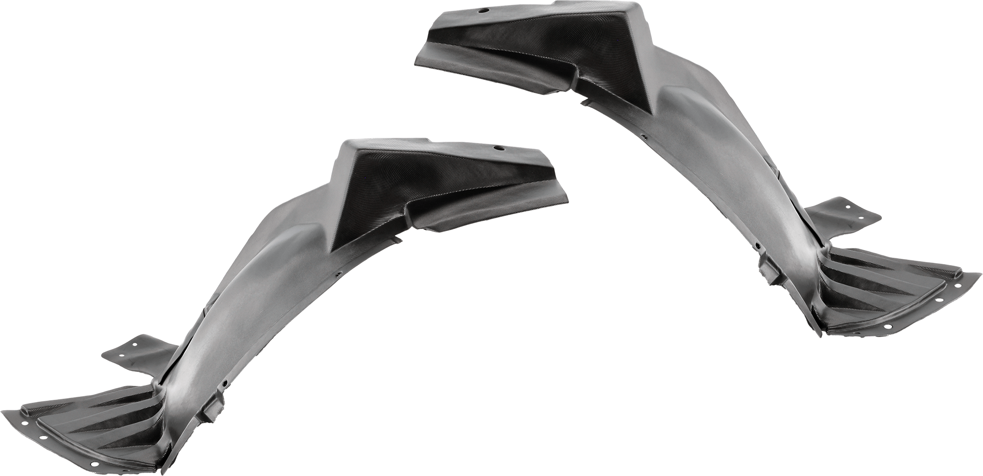 AM TRAVERSE 09-17 FRONT FENDER LINER RH AND LH Front Section Plastic Injection Form CAPA SKU SET RC22210103Q Partslink GM1248208C GM1249208C OEM 20914932-20914933