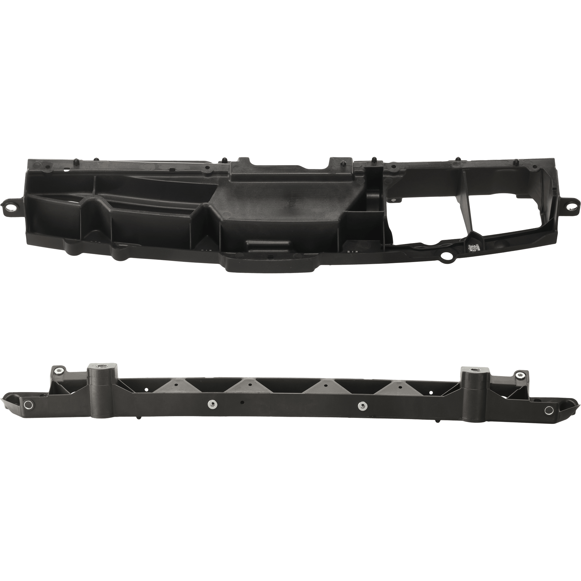 AM PACIFICA 17-24 VOYAGER 20-22 RADIATOR SUPPORT UPPER AND LOWER Plastic w Fiberglass CAPA SKU SET RC25030012Q Partslink CH1225288C CH1225289C OEM 68292237AA 68292237AB 68292240