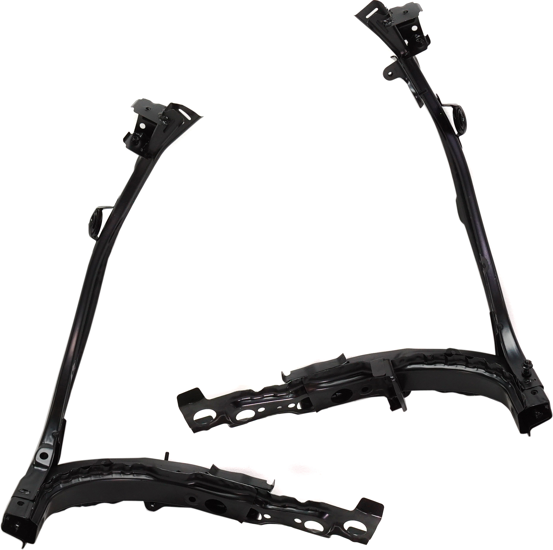 AM EQUINOX 18-21 RADIATOR SUPPORT UPPER RH AND LH Tie Bar Extension Assembly Steel SKU SET RC25030013 Partslink GM1225366 GM1225444 GM1225367 OEM 84263670-84811651-86796387-842