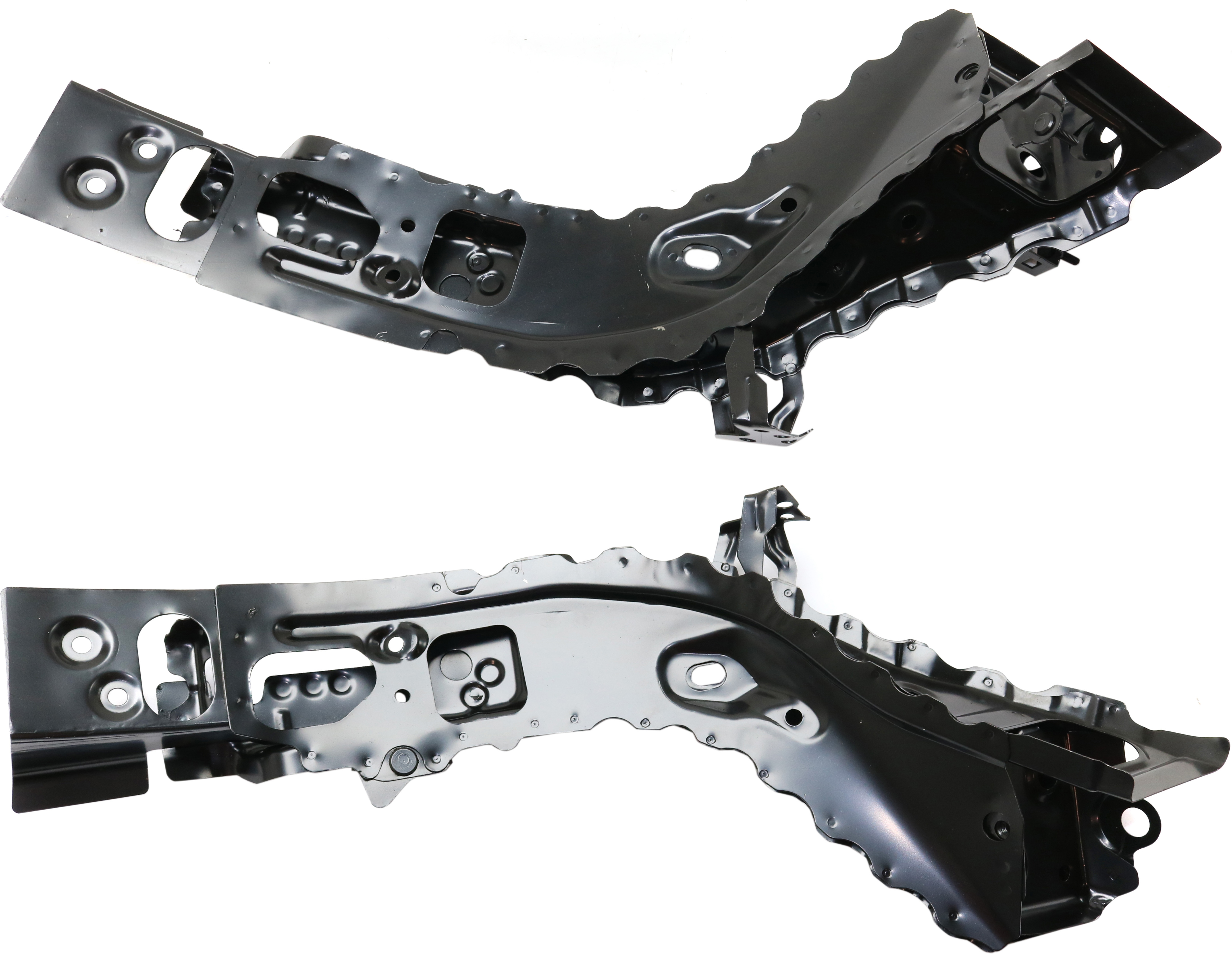 AM MALIBU 16-23 RADIATOR SUPPORT RH AND LH Apron Extension Steel SKU SET RC25050003 Partslink GM1225331 GM1225330 OEM 84043513-84624979