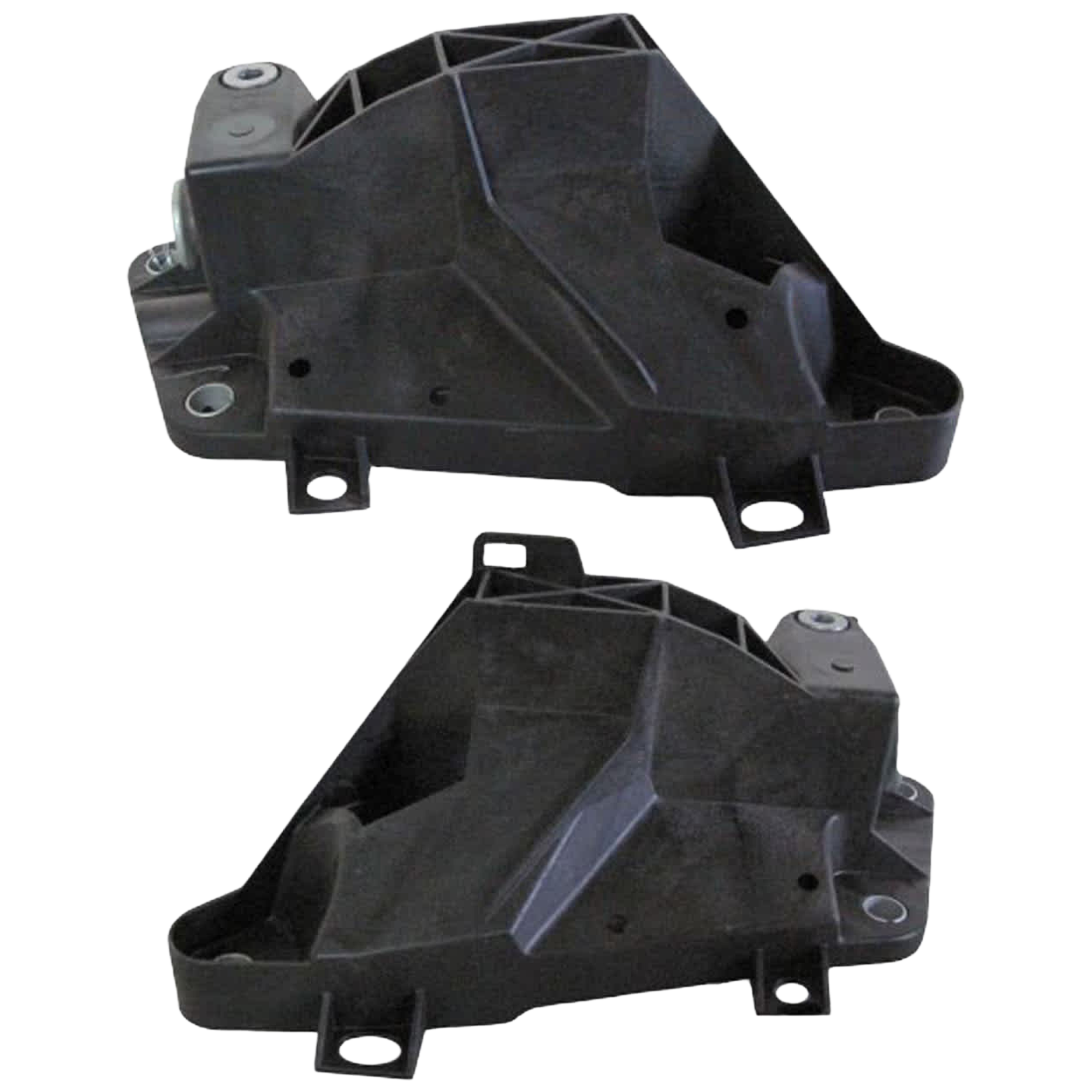 AM PACIFICA 17-24 VOYAGER 20-22 RADIATOR SUPPORT BRACKET RH AND LH Plastic CAPA SKU SET RC25150003Q Partslink CH1225290C CH1225291C OEM 68292238AC 68292239AC 68292239