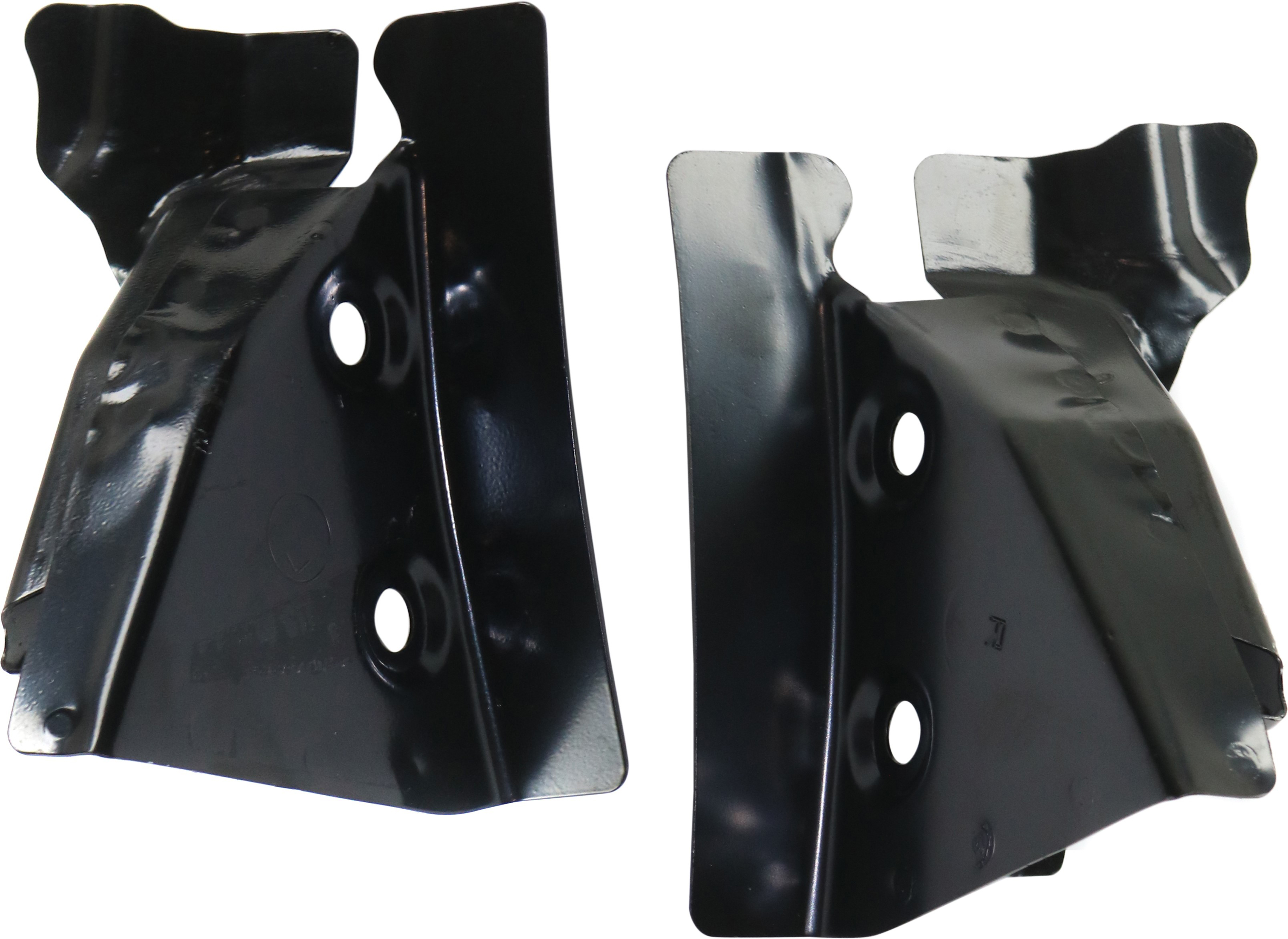 AM EQUINOX TERRAIN 18-24 RADIATOR SUPPORT BRACKET RH AND LH Upper Tie Extension Steel SKU SET RC25150009 Partslink GM1225369 GM1225368 OEM 84263673-84263672