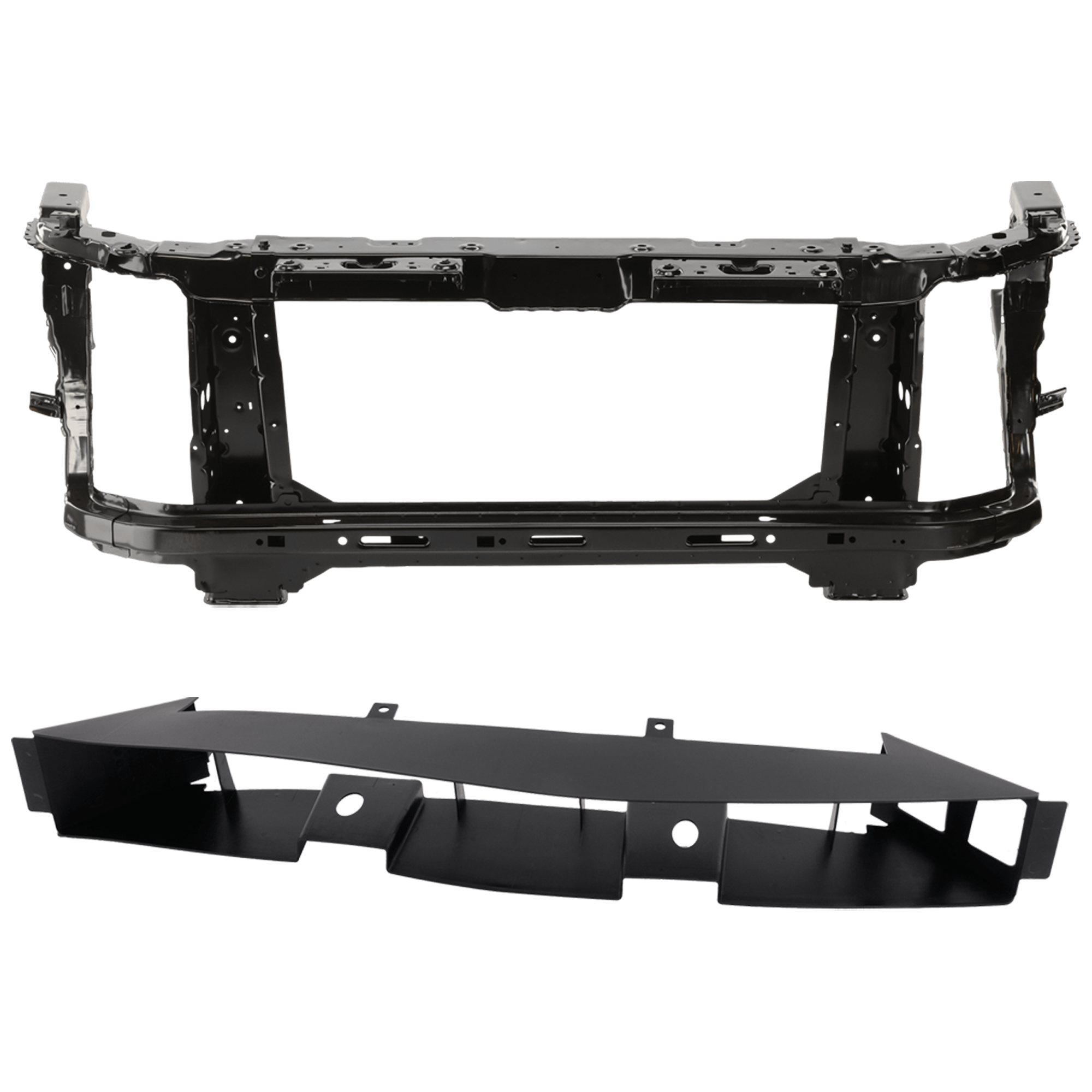 AM CANYON 16-22 COLORADO 16-20 RADIATOR SUPPORT Set of 2 with Radiator Support Baffle 2.8L Turbo Eng. SKU SET RC25230011