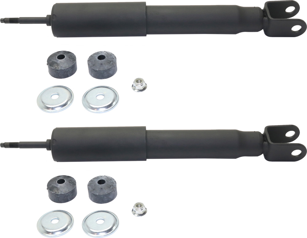 AM EXPRESS 1500 SAVANA 1500-03-14 FRONT SHOCK RH AND LH Gas Charged Twin tube All Wheel Drive Set of 2 SKU SET RC28010001-2 OEM 12477738-12477658