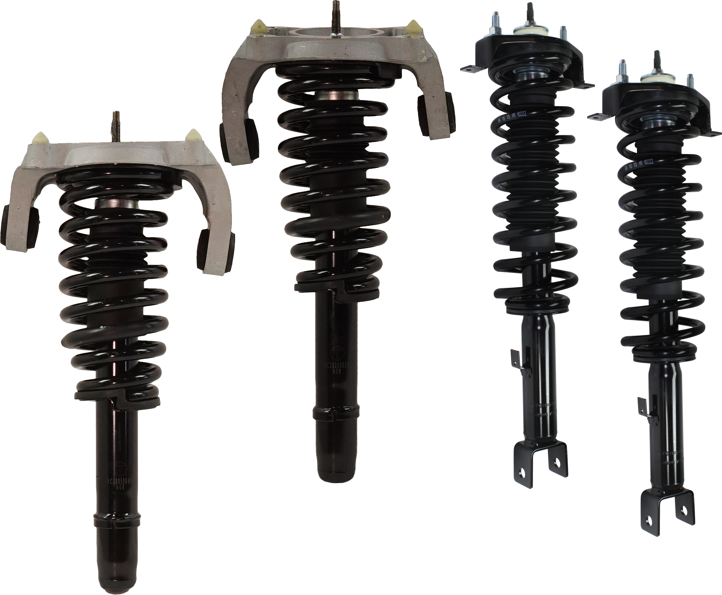 AM SEBRING STRATUS 01-06 FRONT AND REAR FULLY LOADED STRUT RH AND LH Set of 4 SKU SET RC28050039-4 B OEM 11651-811081-816186-92140324-1