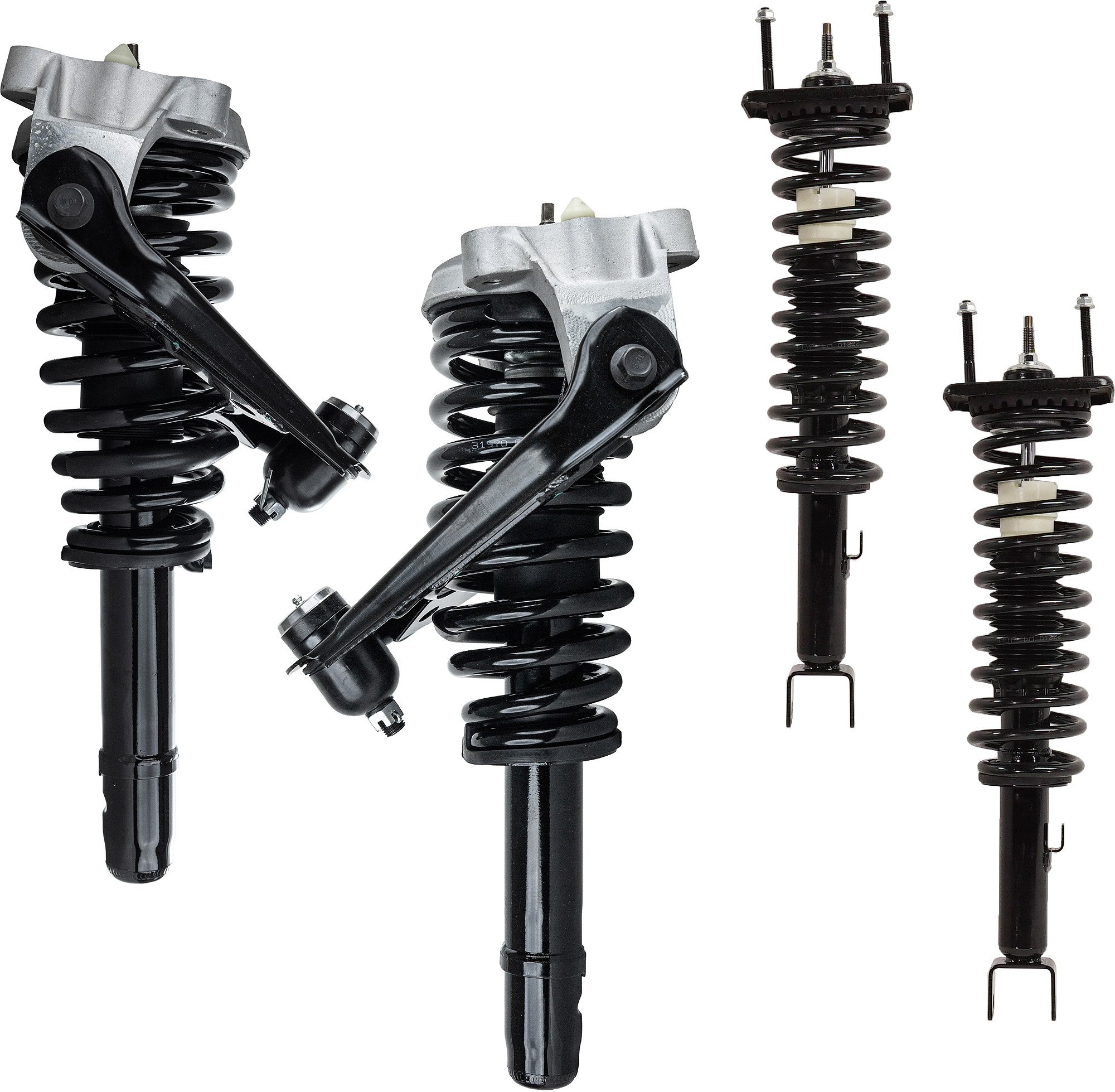AM SEBRING 99-00 FRONT AND REAR FULLY LOADED STRUT RH AND LH Set of 4 FWD SKU SET RC28050059-4 A