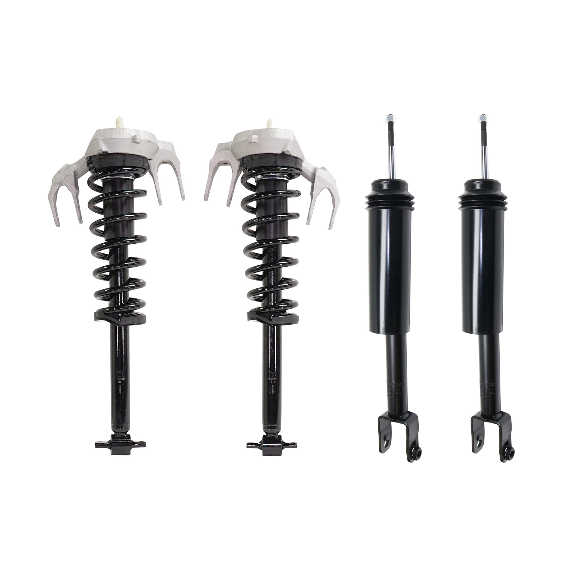 AM CTS 04-07 FRONT AND REAR SHOCK AND FULLY LOADED STRUT RH AND LH Set of 4 SKU SET RC28050065-4 OEM 19307628-19324433-810002-13457