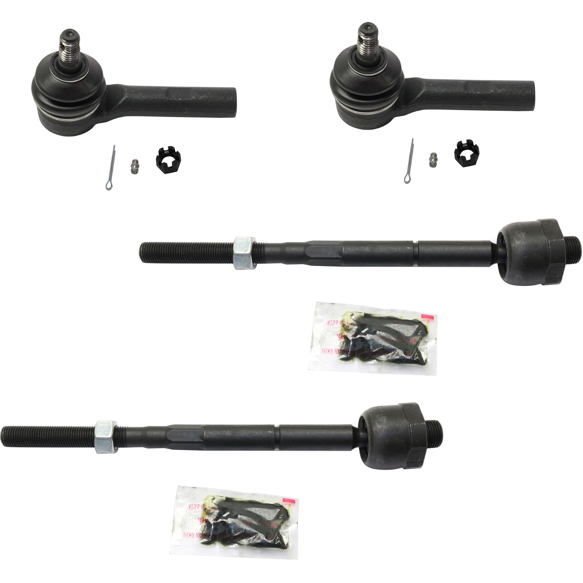 AM CANYON COLORADO 04-06 FRONT TIE ROD END RH AND LH Inner and Outer SKU SET RC28210010-4 A OEM 1015638-2693342-4012005-260954