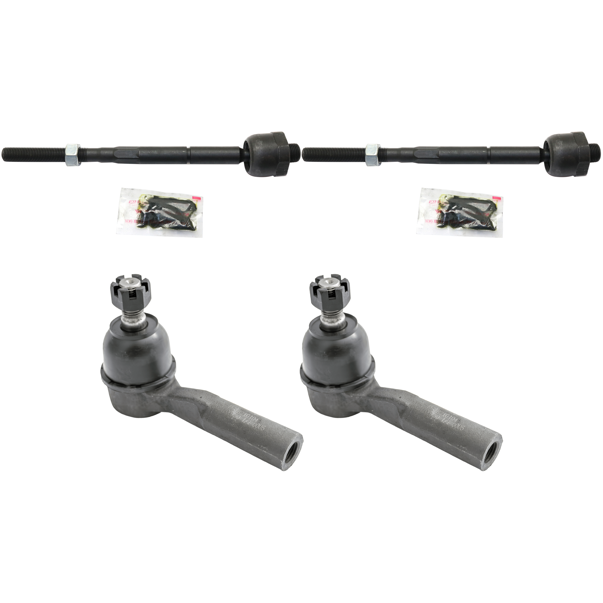 AM CANYON COLORADO 04-06 FRONT TIE ROD RH AND LH Inner and Outer Set of 4 SKU SET RC28210010-4 OEM 101-563-826-933-424-000-000-000-000