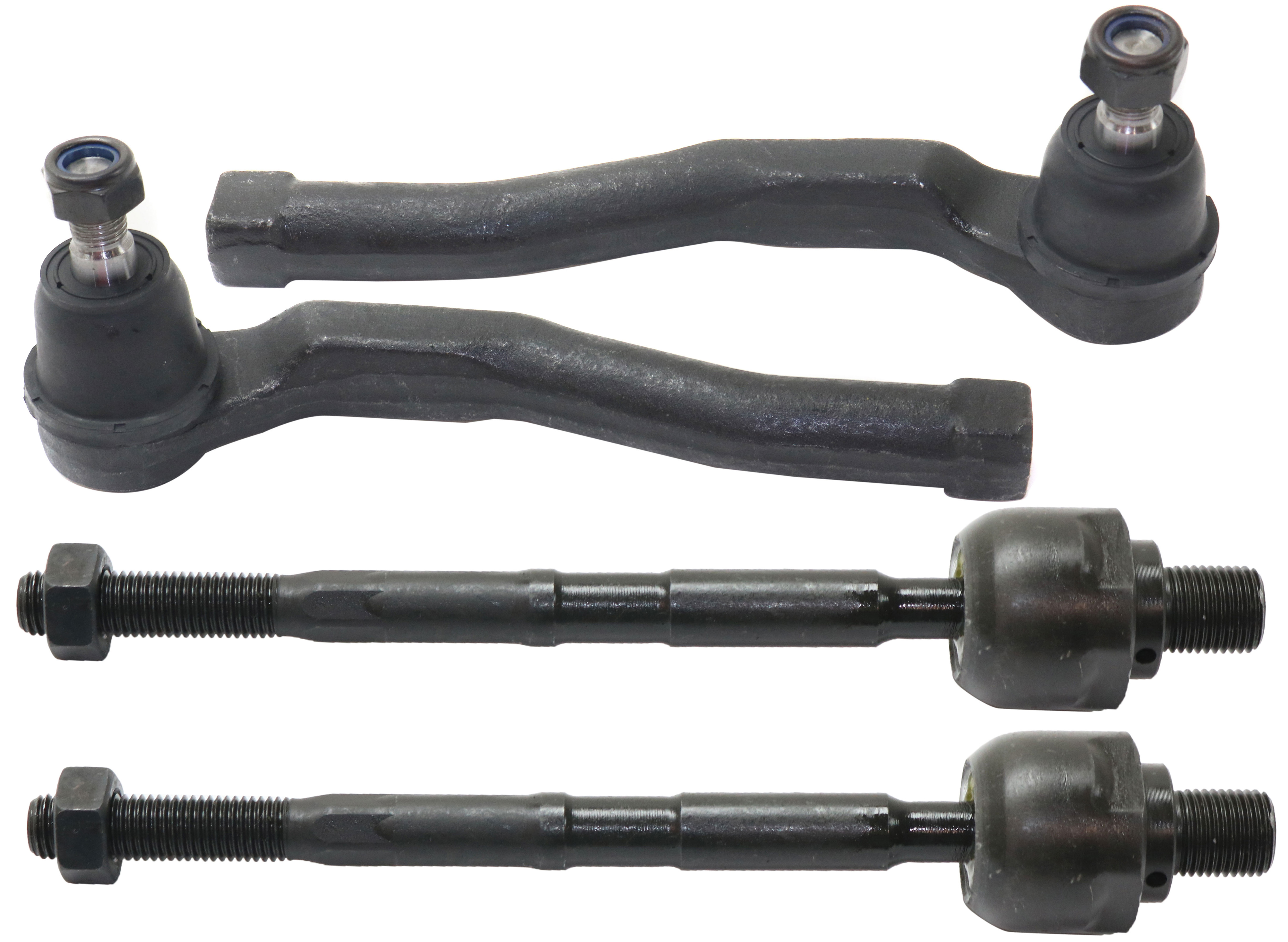AM AVEO 04-11 FRONT TIE ROD END RH AND LH Inner and Outer SKU SET RC28210013-4 OEM 93740722-93740723-95961355-968