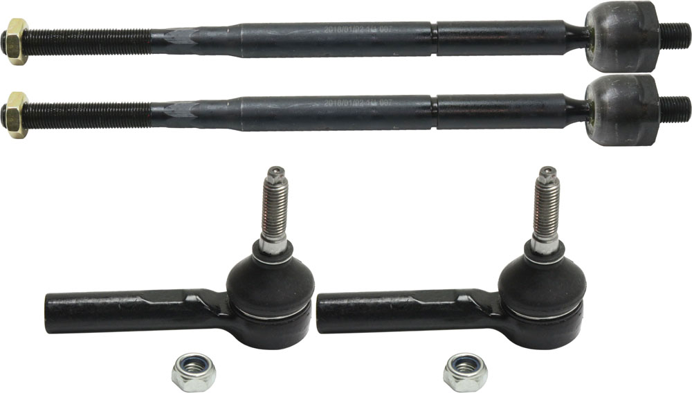 AM VUE 02-07 EQUINOX TORRENT 08-09 FRONT TIE ROD END RH AND LH Inner and Outer SKU SET RC28210014-4 OEM 2693399-15140337-15220347-1914