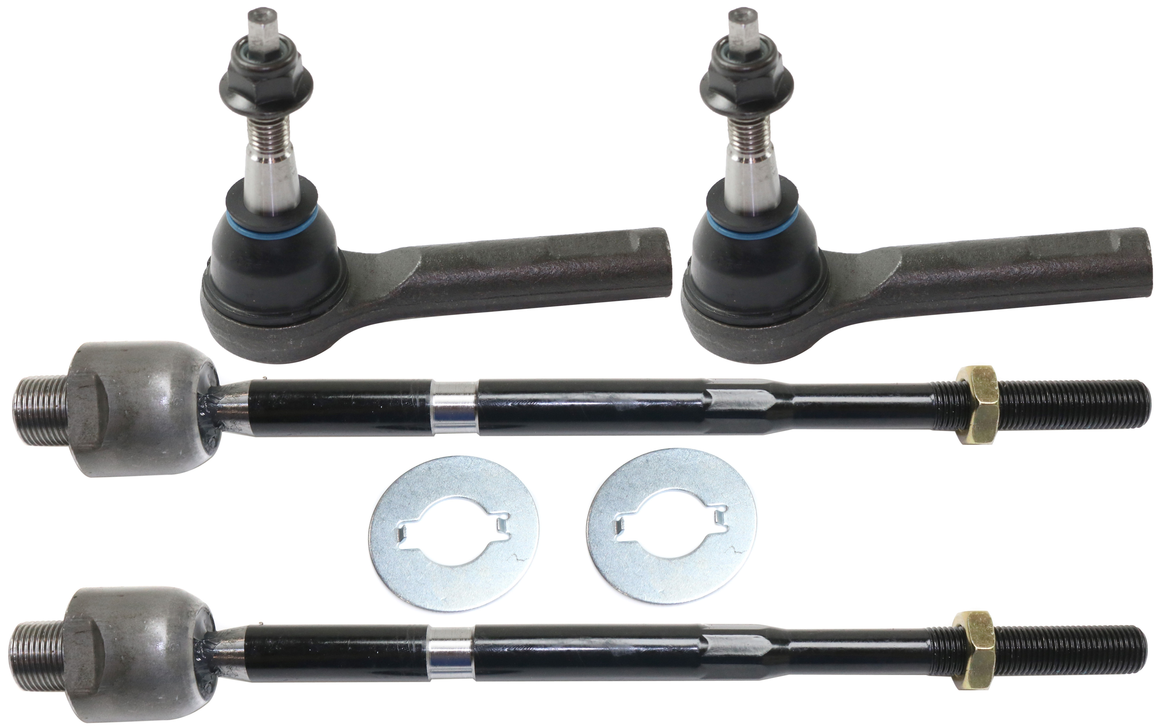 AM CAMARO 10-15 FRONT TIE ROD END RH AND LH Inner and Outer SKU SET RC28210017-4 OEM 92241266-92227430