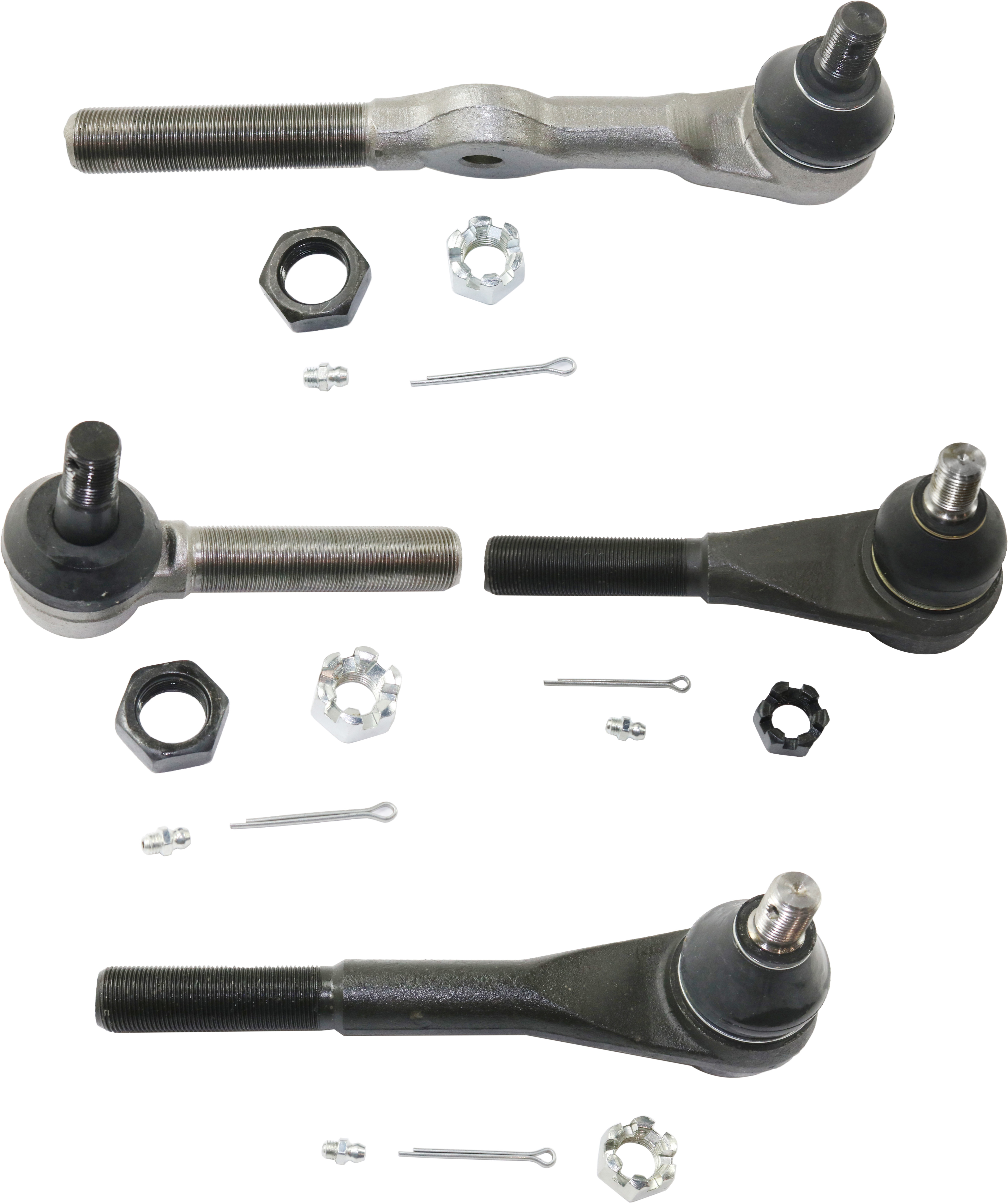 AM JIMMY 81-91 FRONT TIE ROD RH AND LH Inner and Outer Set of 4 SKU SET RC28210020-4 OEM 362-297-362-298-140-000-000-000-000