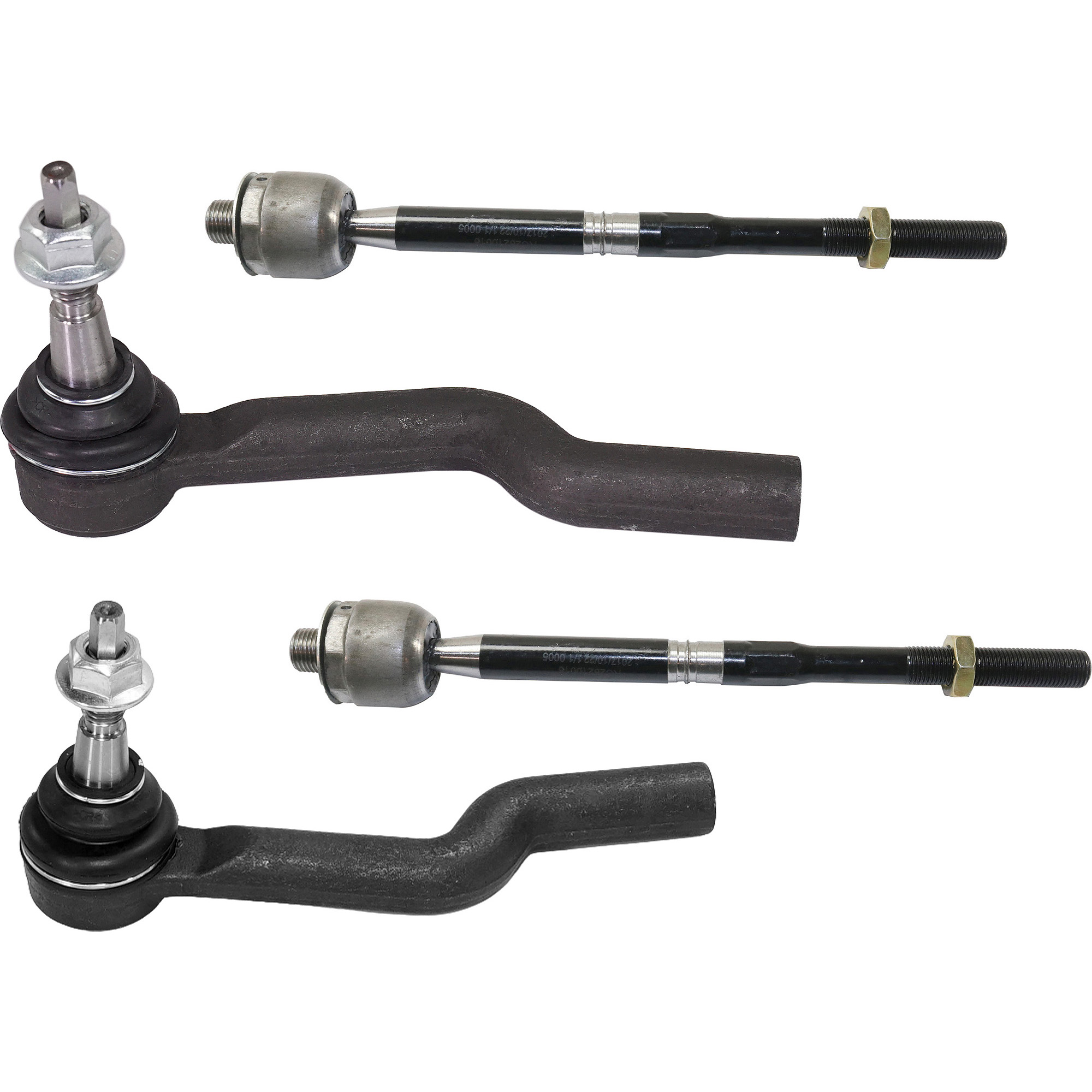 AM CTS 08-15 FRONT TIE ROD END RH AND LH Inner and Outer SKU SET RC28210030-4 OEM 19177440-19177442-19177443
