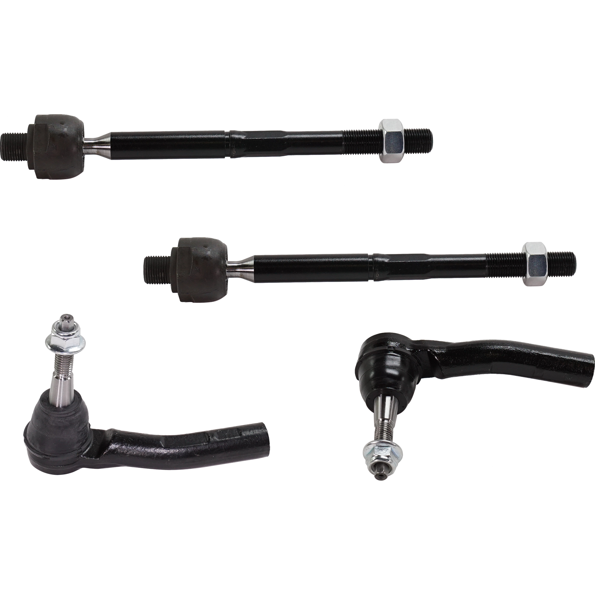 AM XTS 14-19 FRONT TIE ROD RH AND LH Inner and Outer Set of 4 SKU SET RC28210039-4 OEM 227-765-292-277-653-000-000-000