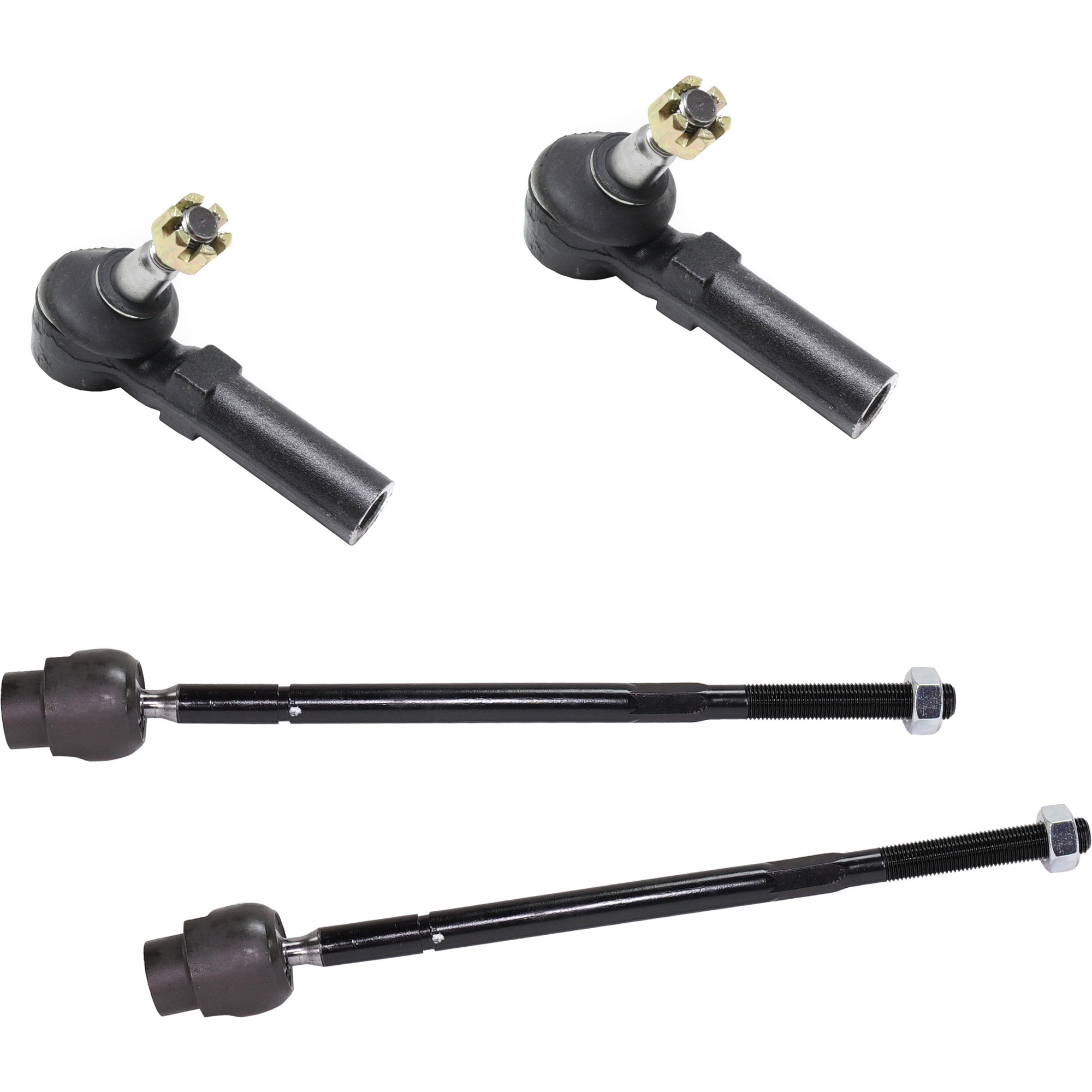 AM CORVETTE 88-92 FRONT TIE ROD RH AND LH Inner and Outer Set of 4 SKU SET RC28210063-4