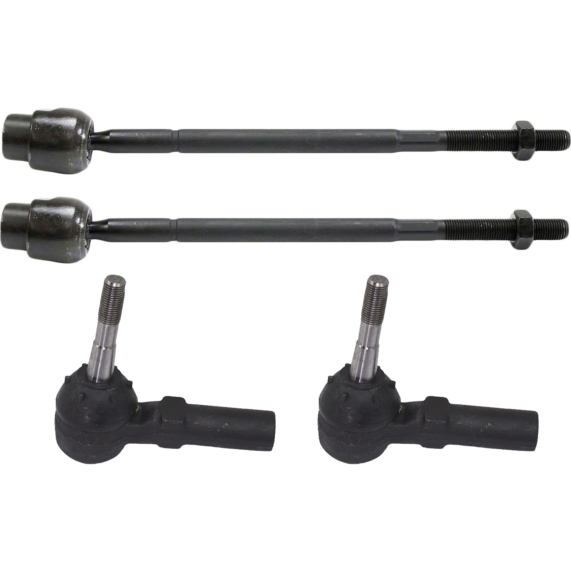 AM CUTLASS SUPREME 88-97 LUMINA 90-97 FRONT TIE ROD END RH AND LH Inner and Outer SKU SET RC28210077-4 OEM 382025-2692768-4011457-8022912