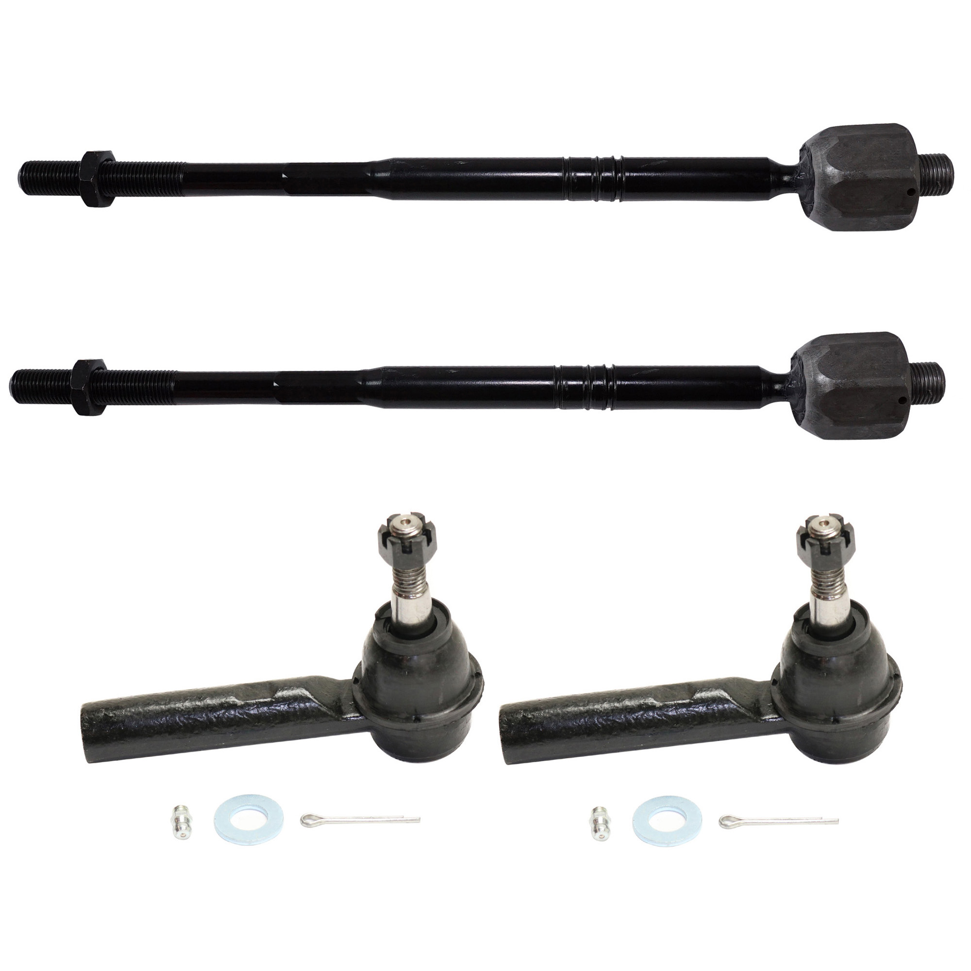 AM SRX 10-16 FRONT TIE ROD RH AND LH Inner and Outer Set of 4 SKU SET RC28210084-4 OEM 1-920-705-725-901-290