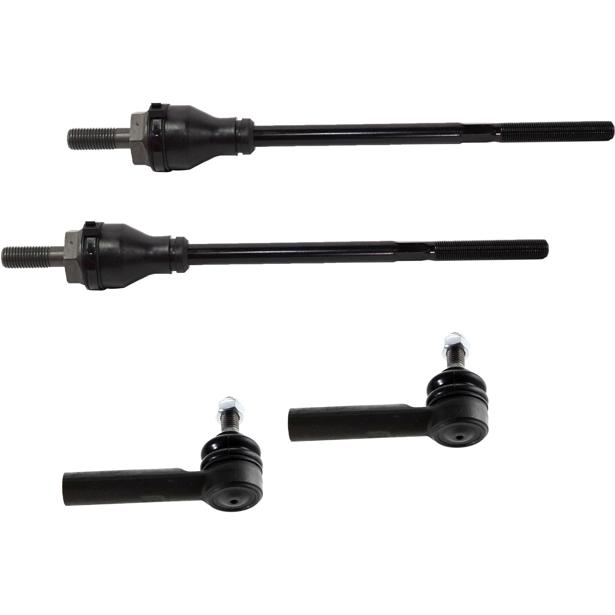 AM EXPRESS SAVANA VAN 03-22 FRONT TIE ROD END RH AND LH Inner and Outer SKU SET RC28210095-4 OEM 2693171-2693430-4011834-401209