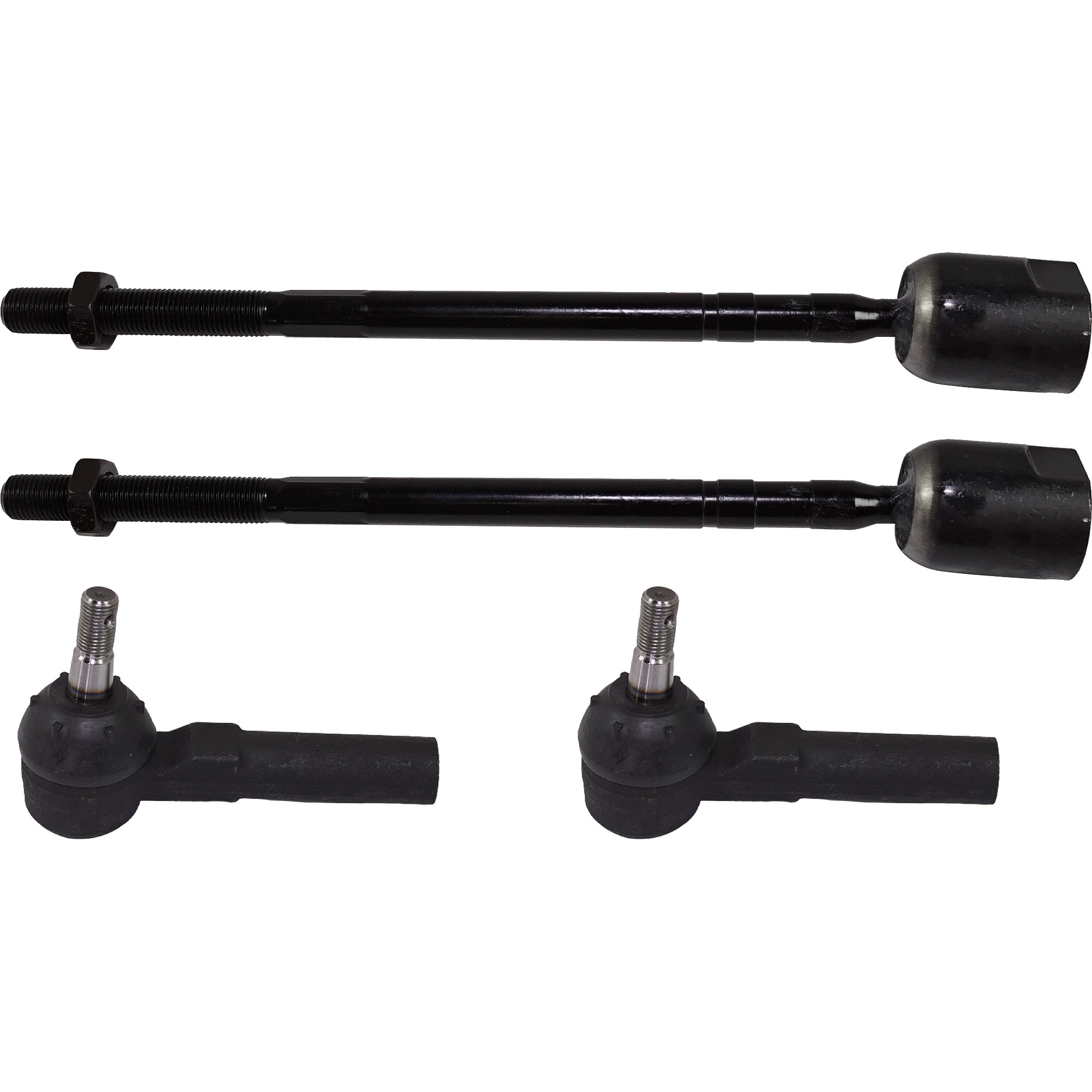 AM CARAVAN LEBARON TOWN COUNTRY VOYAGER 86-95 FRONT TIE ROD END RH AND LH Inner and Outer SKU SET RC28210096-4 OEM 310345-383003-1013840-2692471