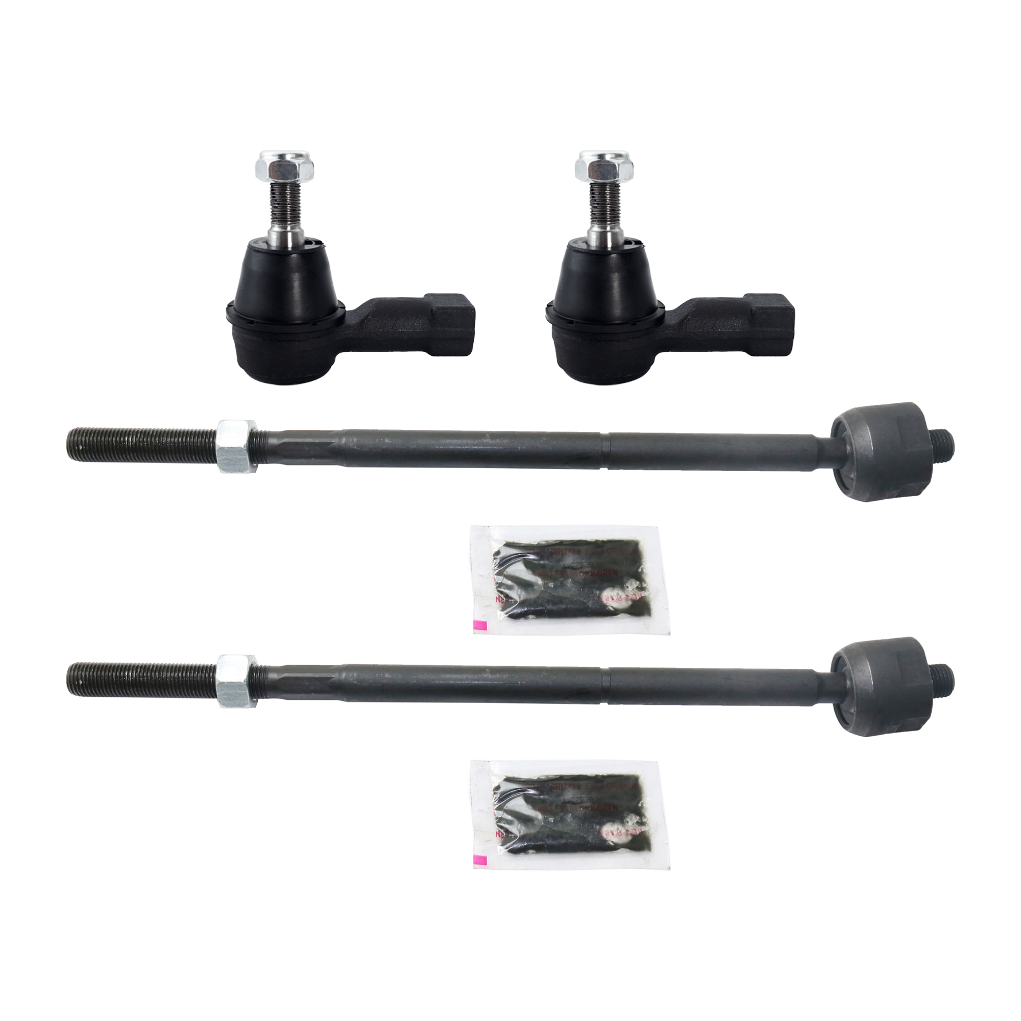 AM SONIC 12-19 FRONT TIE ROD END RH AND LH Inner and Outer SKU SET RC28210108-4 OEM 95952929-95952936