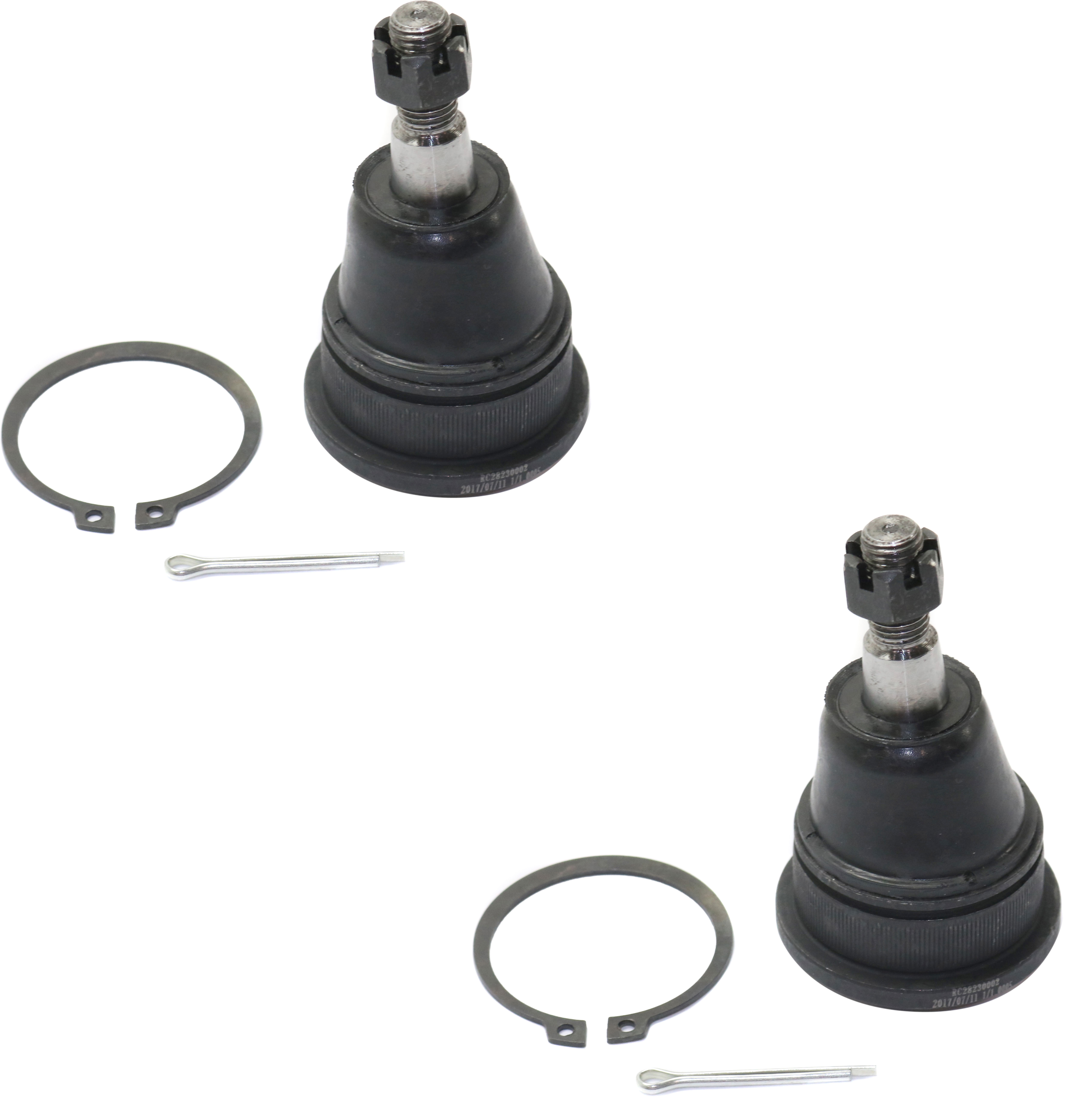 AM GRAND CARAVAN 08-18 TOWN COUNTRY 08-16 FRONT BALL JOINT RH AND LH Lower SKU SET RC28230002-2 OEM 521709-521710-2601739-5051428