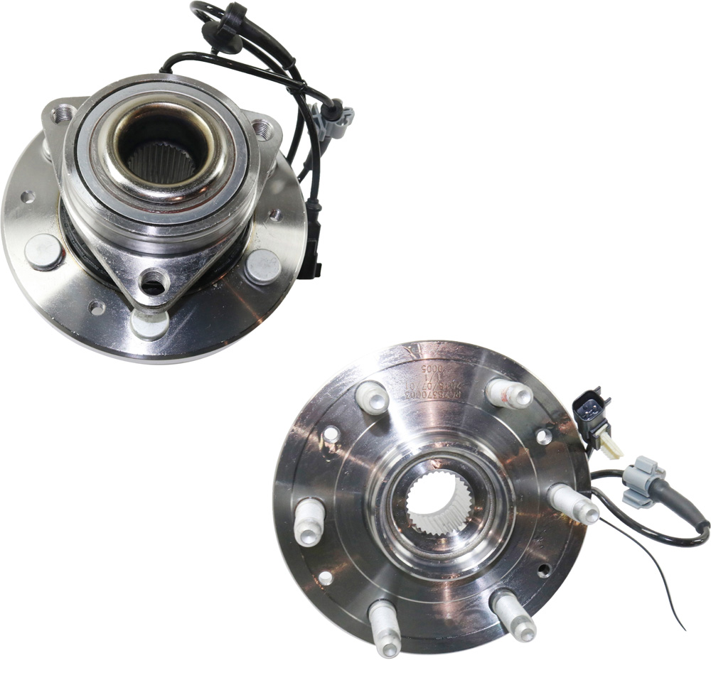 AM ESCALADE 15-20 SIERRA SILVERADO 14-19 FRONT OR REAR HUB ASSEMBLY RH AND LH 6 Studs 6 x 5.5 in. Bolt Pattern 4WD SKU SET RC28370003-2 OEM 23356814