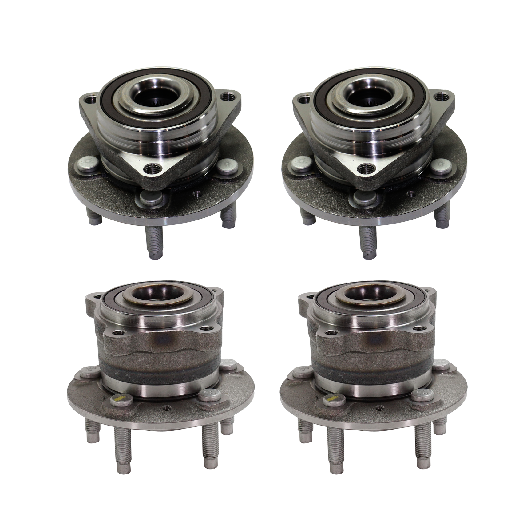 AM CRUZE 11-12 FRONT AND REAR HUB ASSEMBLY RH AND LH with 15 in. Wheels SKU SET RC28370005-4 OEM 7303060-13500573-13502872-4066