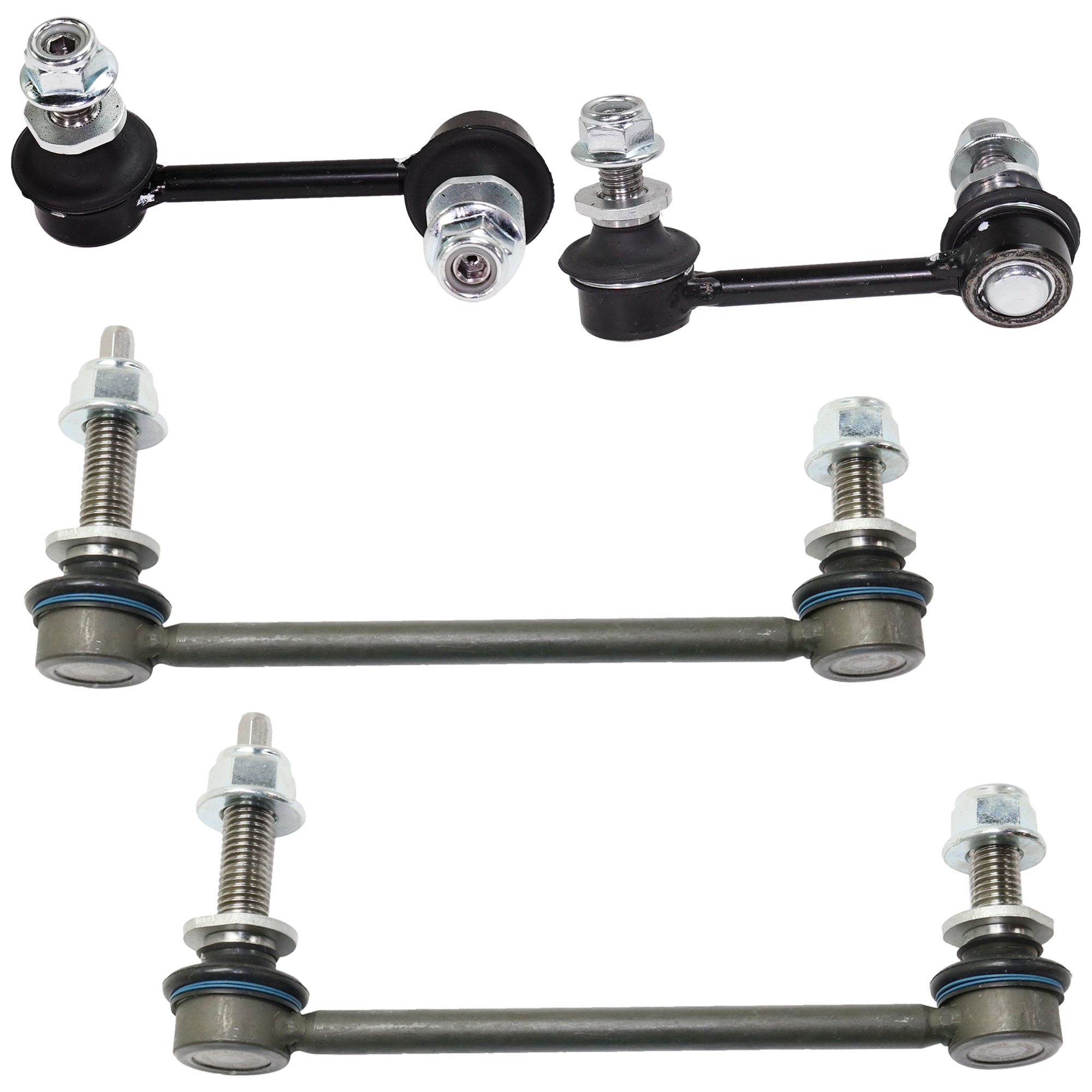 AM CTS 08-15 FRONT AND REAR SWAY BAR LINK RH AND LH SKU SET RC28680011-4 OEM 15267655-25964513-22816802-259